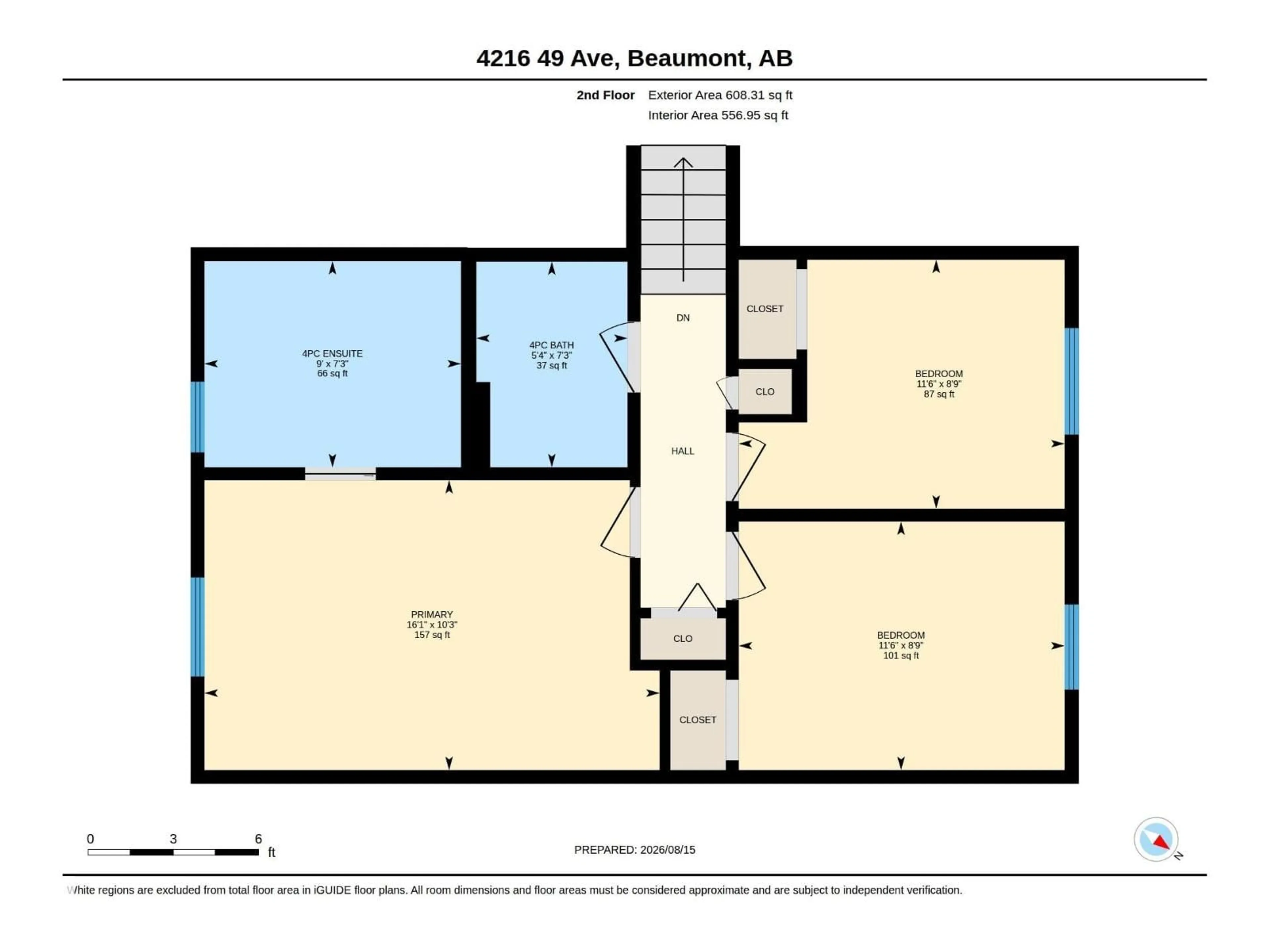 Floor plan for 4216 49 AV, Beaumont Alberta T4X1H2