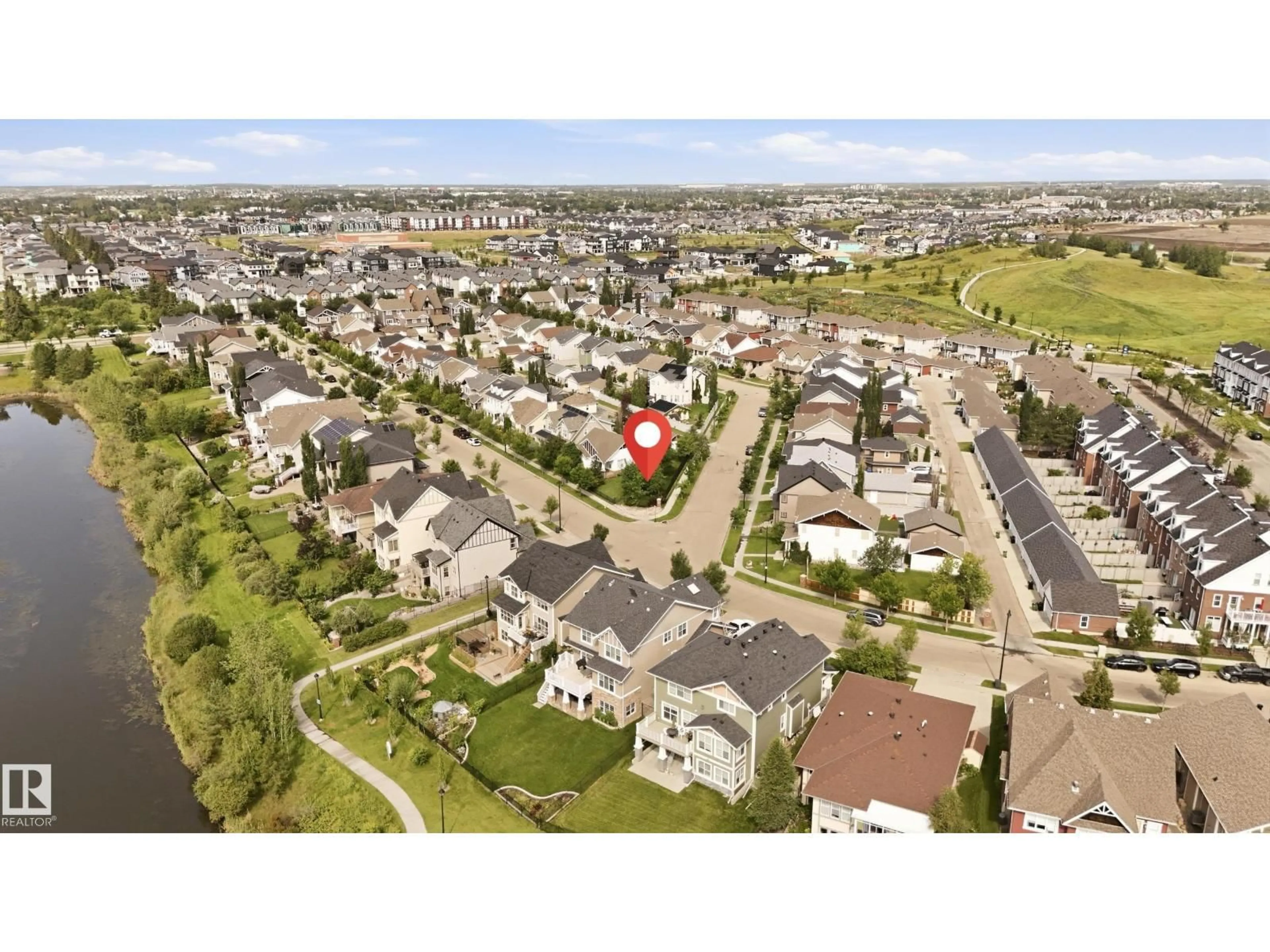A pic from outside/outdoor area/front of a property/back of a property/a pic from drone, street for 1320 KAPYONG AV, Edmonton Alberta T5E0C3