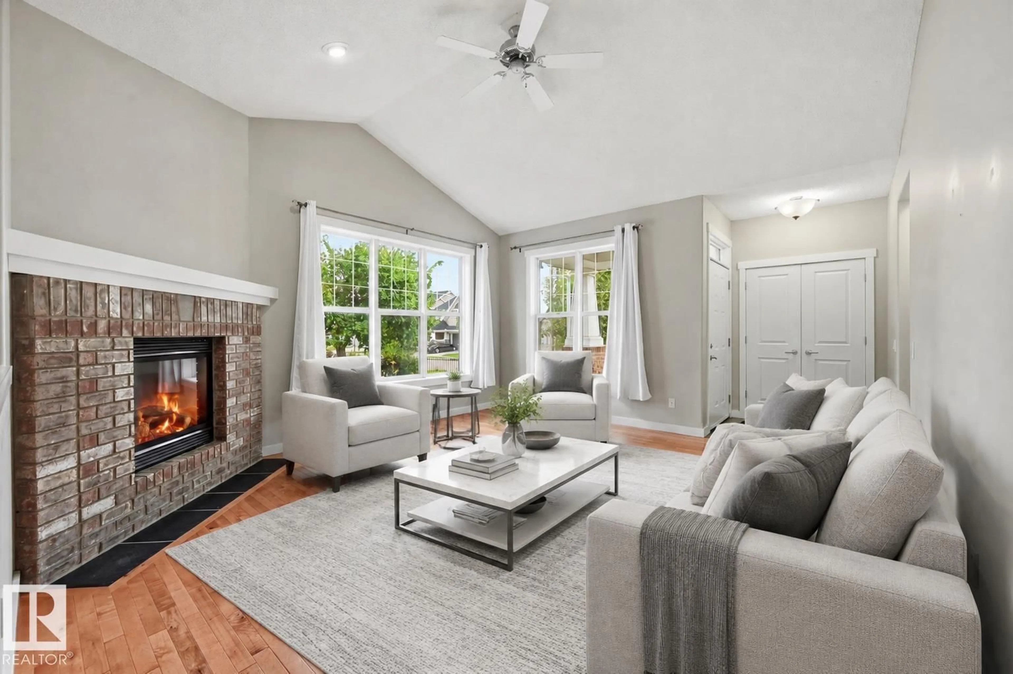 Living room with furniture, unknown for 1320 KAPYONG AV, Edmonton Alberta T5E0C3