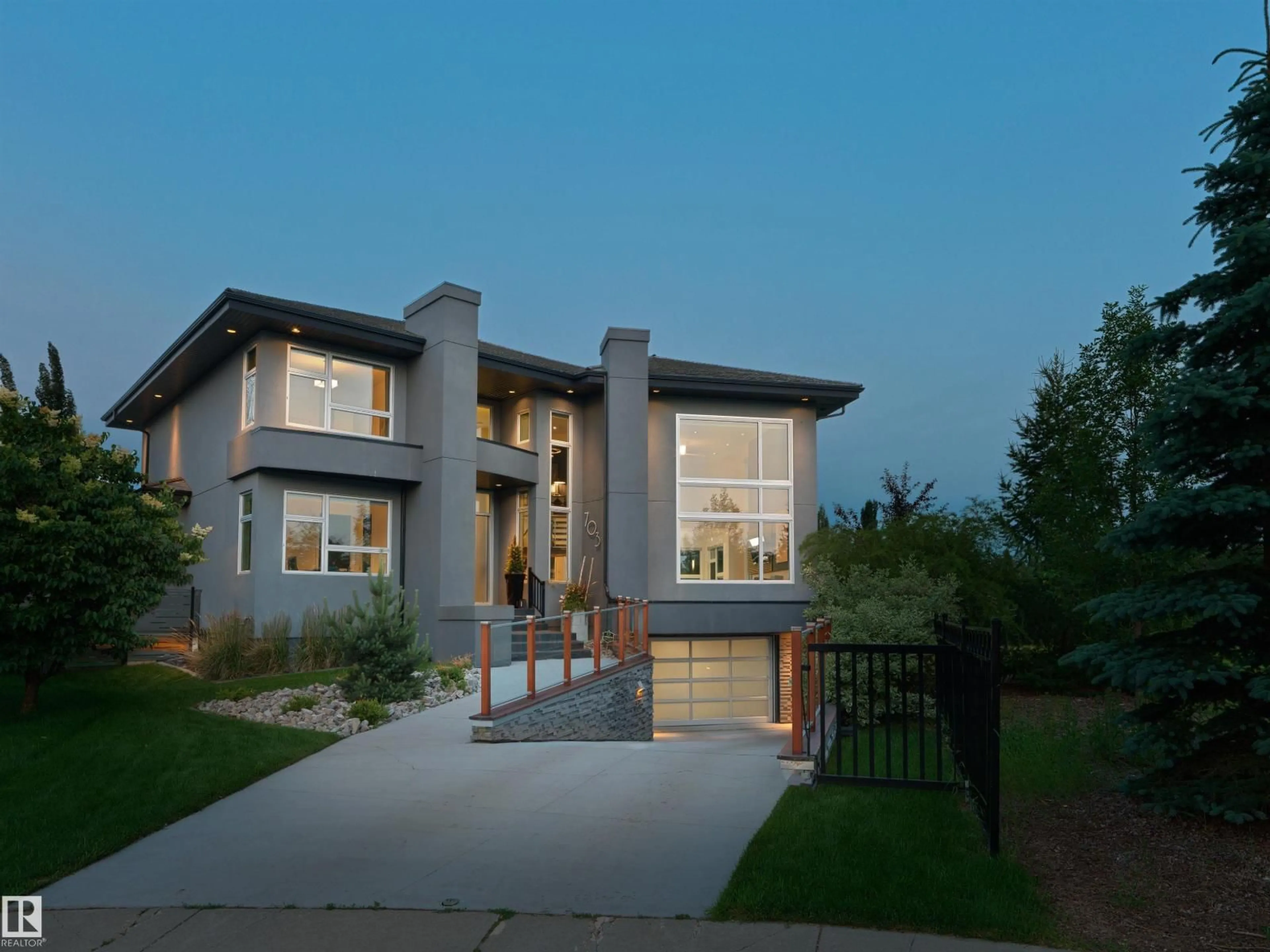 Home with brick exterior material, street for 703 DALHOUSIE WY, Edmonton Alberta T6M2V3