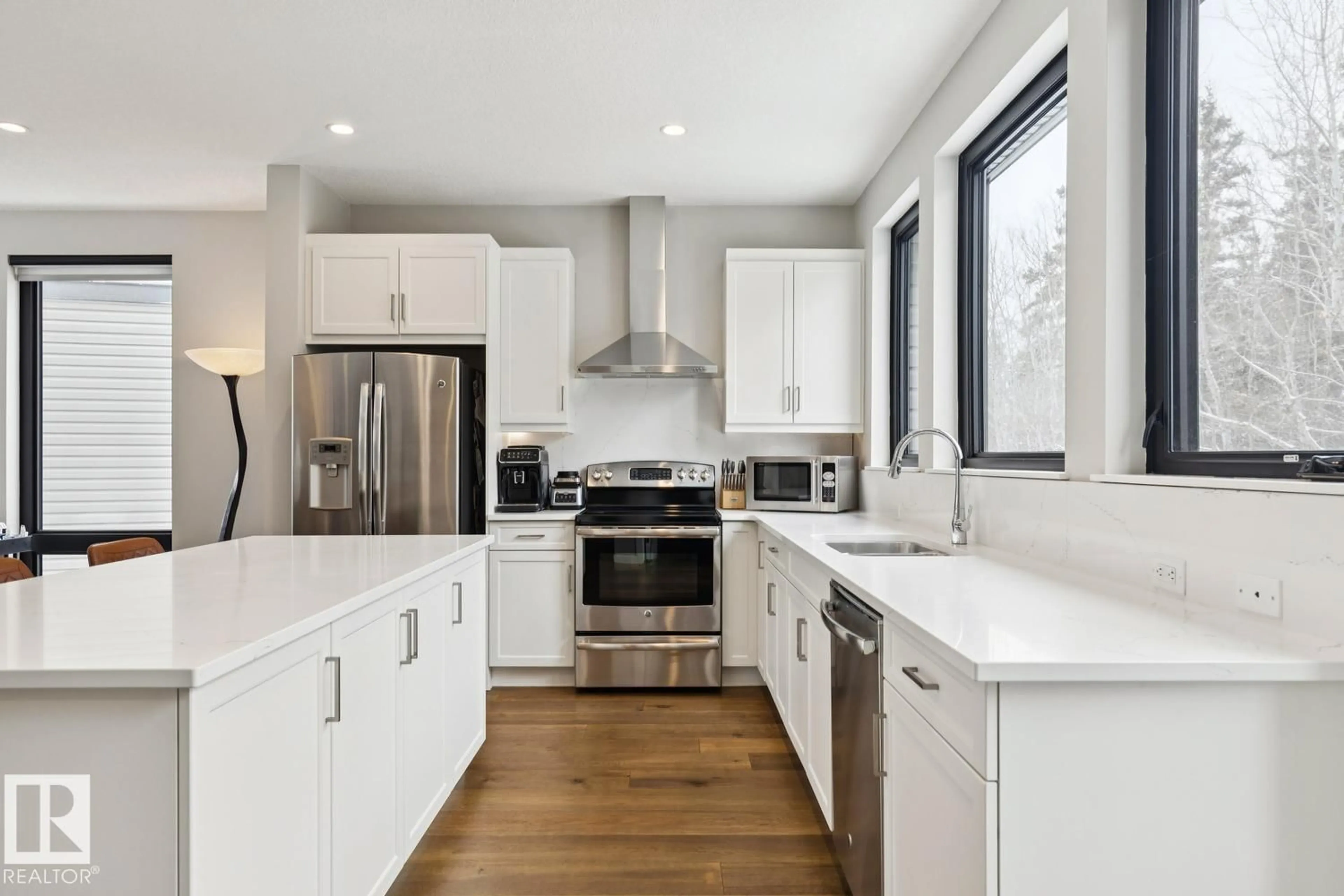 Contemporary kitchen, unknown for #9 - 1304 RUTHERFORD RD, Edmonton Alberta T6W0B4