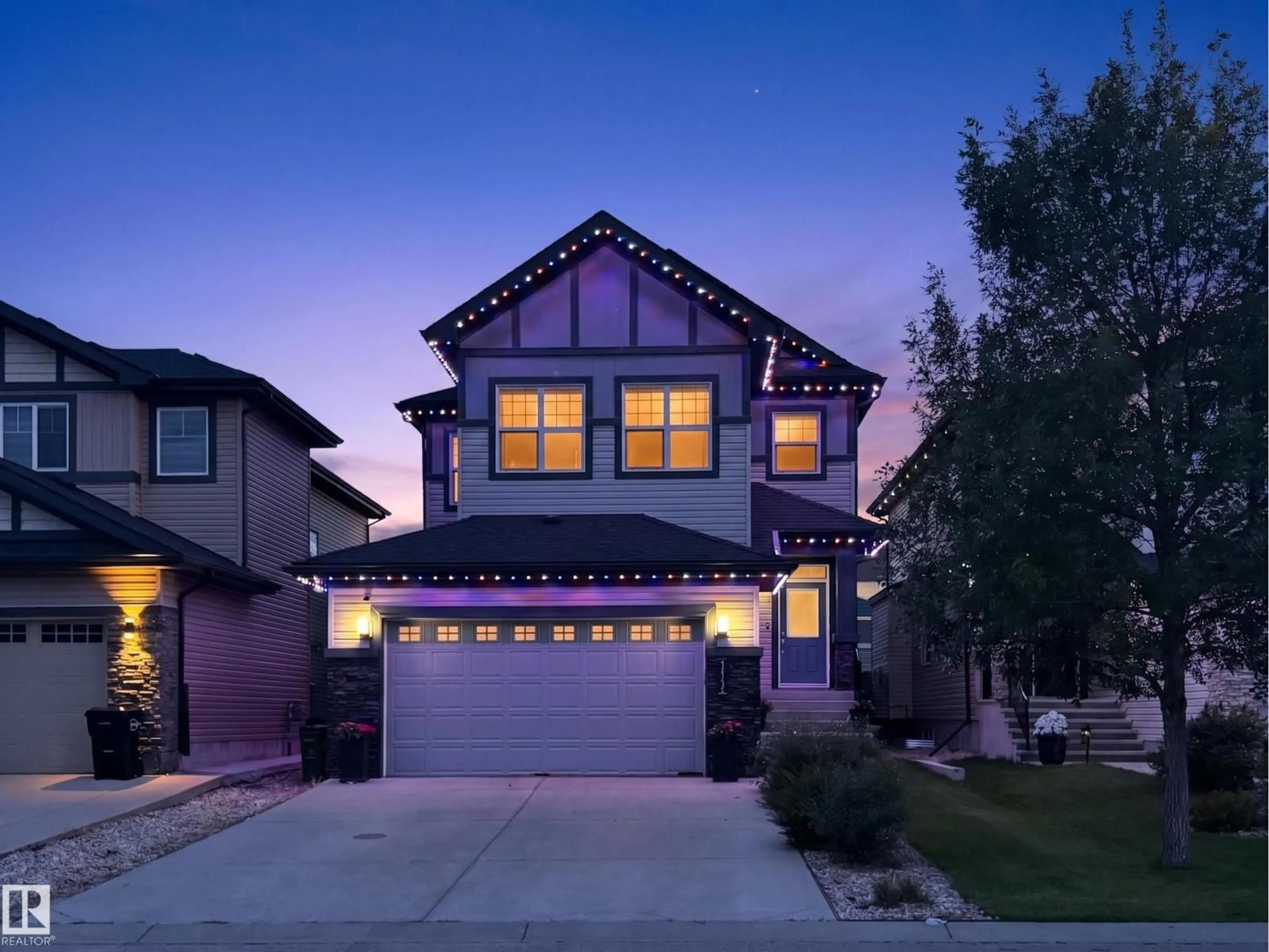 Home with brick exterior material, street for 3617 CLAXTON PL, Edmonton Alberta T6W2K8