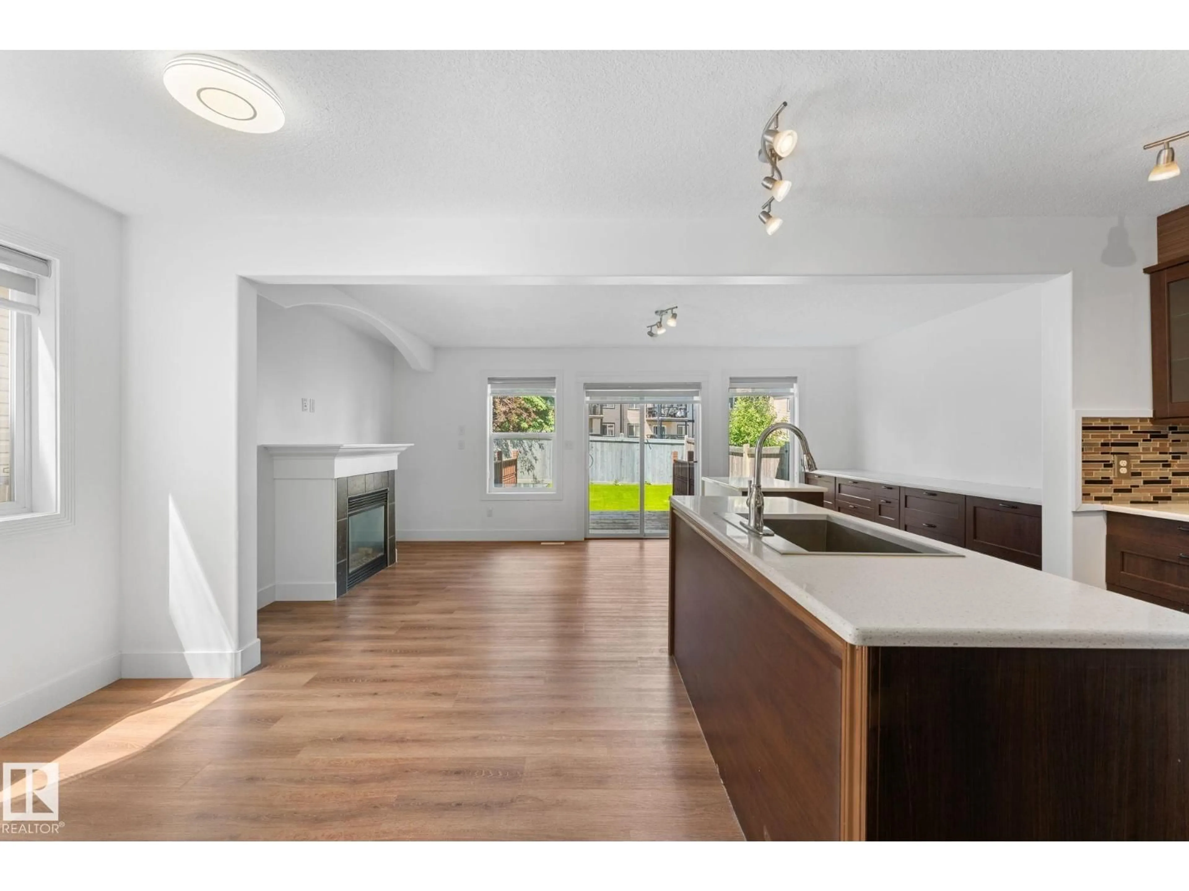 Open concept kitchen, unknown for 5964 164 AV, Edmonton Alberta T5Y0B2