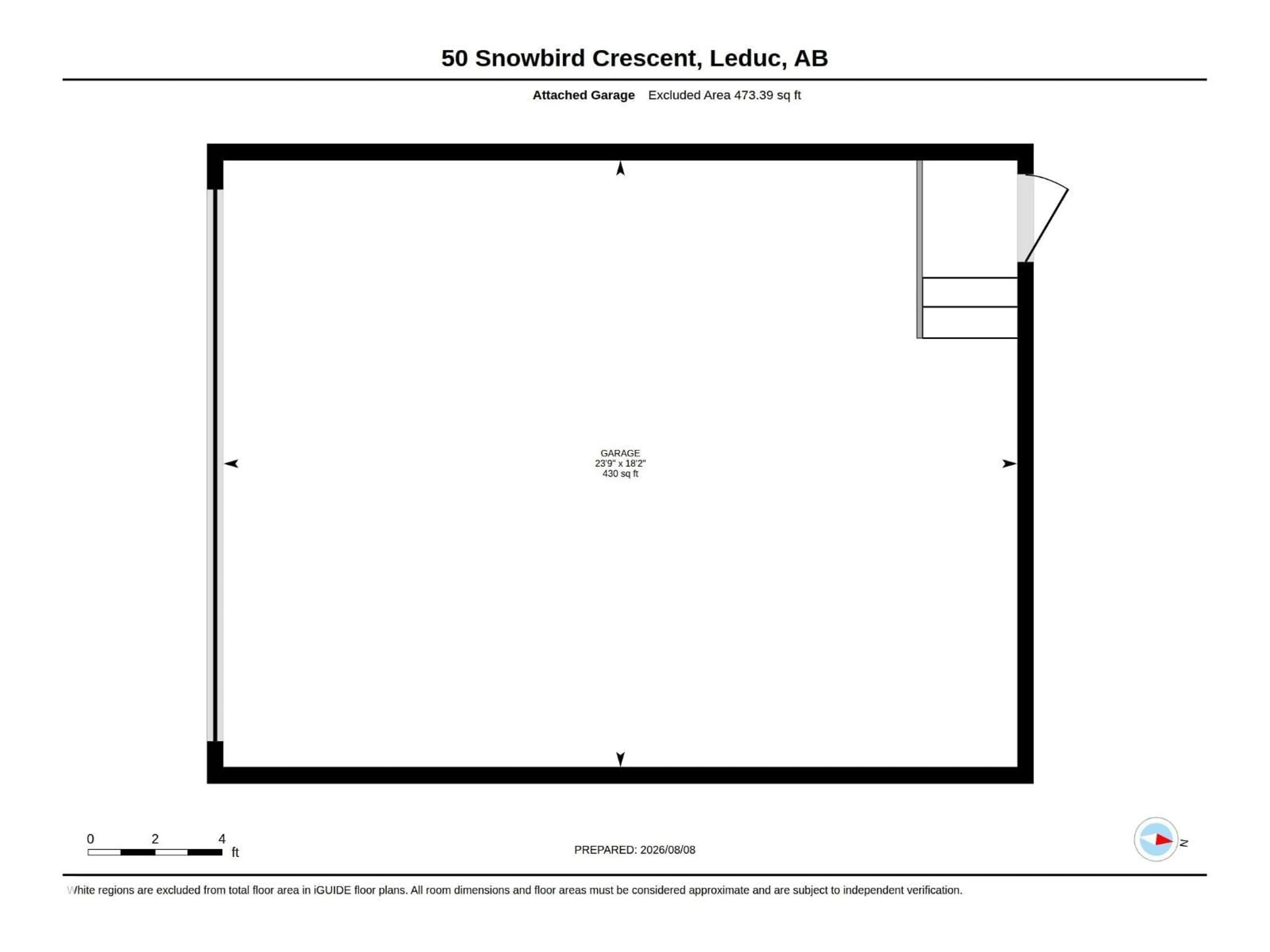 Floor plan for 50 SNOWBIRD CR, Leduc Alberta T9E0H6