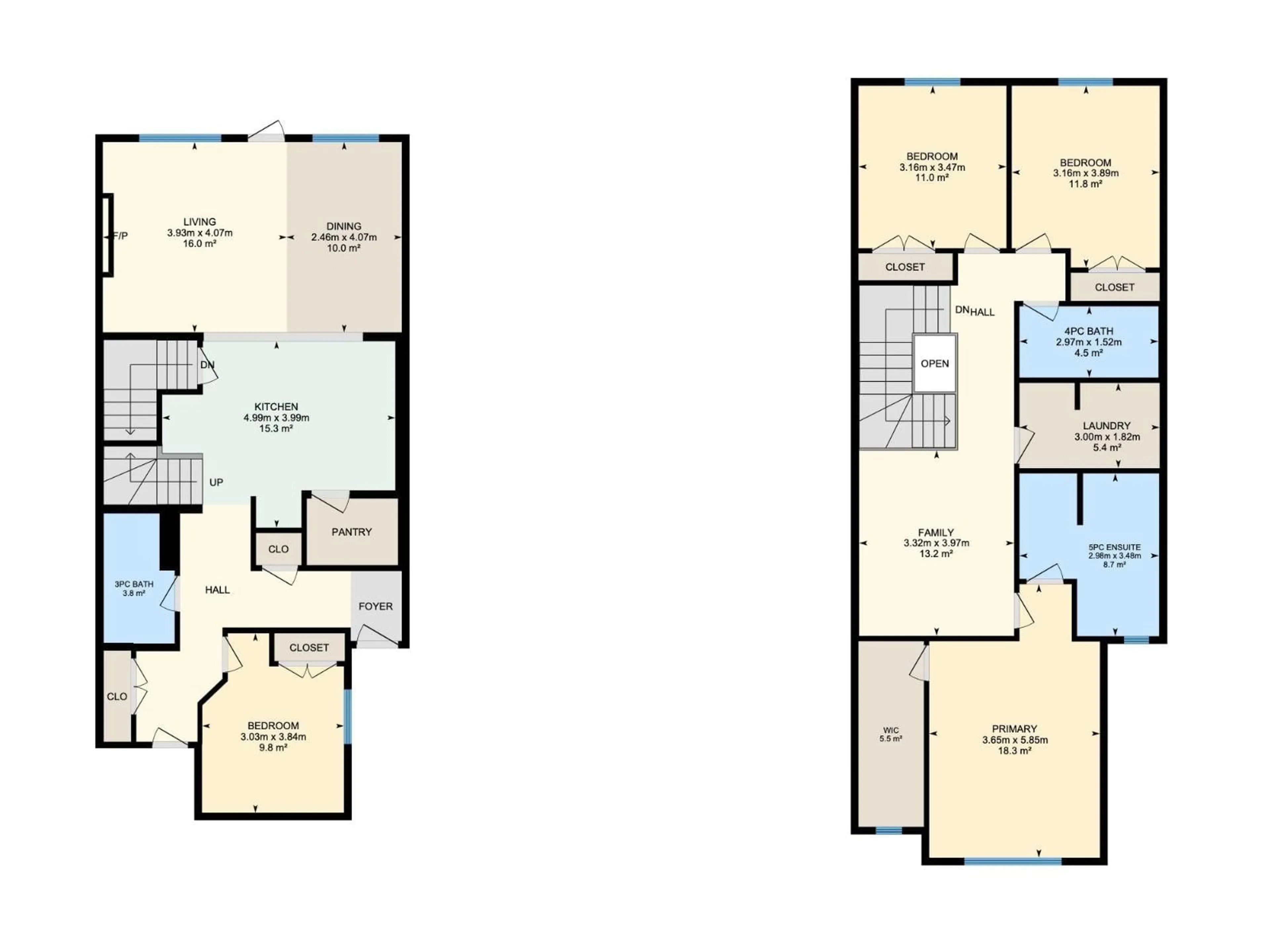 Floor plan for 2623 5 AV, Edmonton Alberta T6X3J1