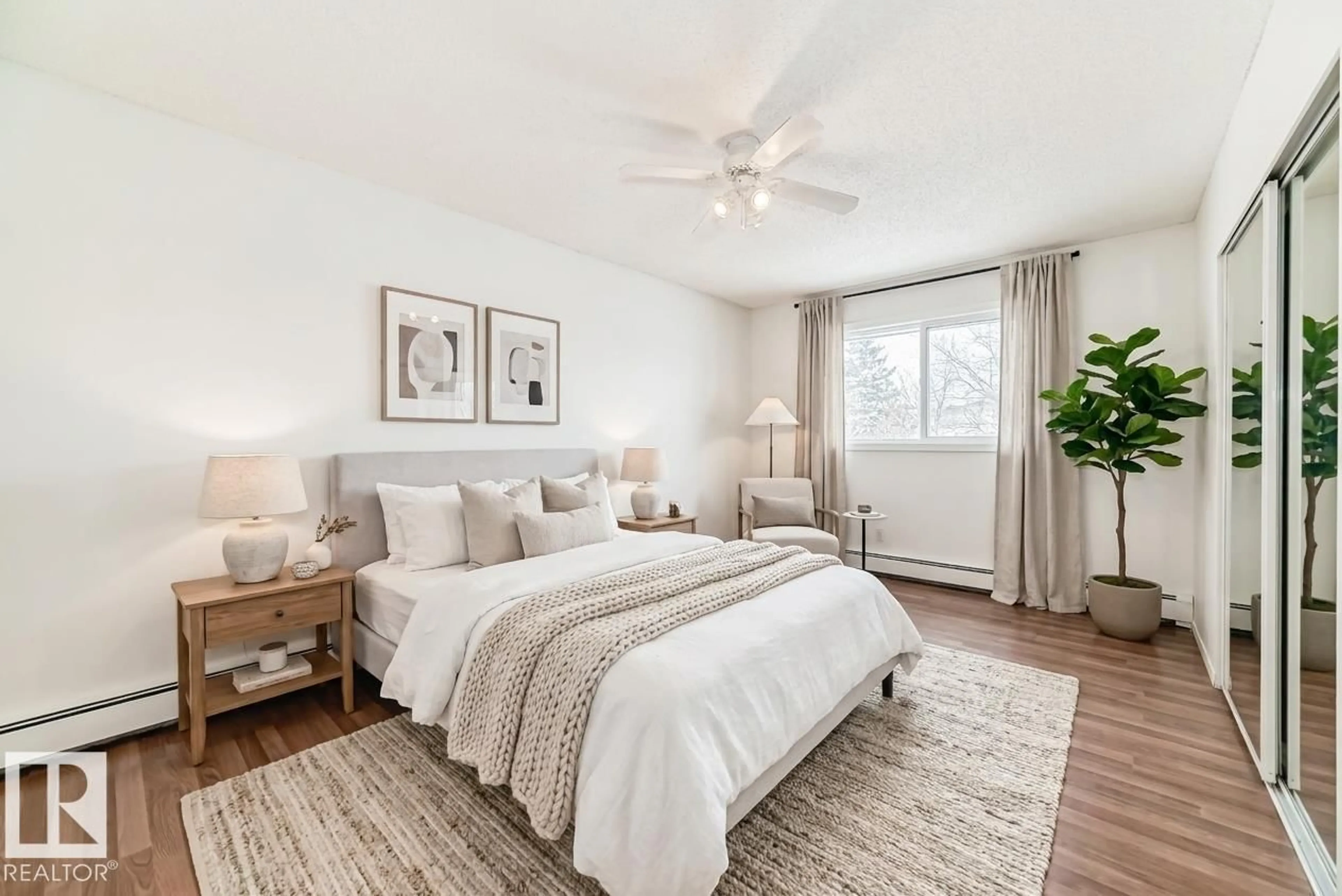 Bedroom with bed, unknown for 18B - 18305 89 AV, Edmonton Alberta T5T1X2