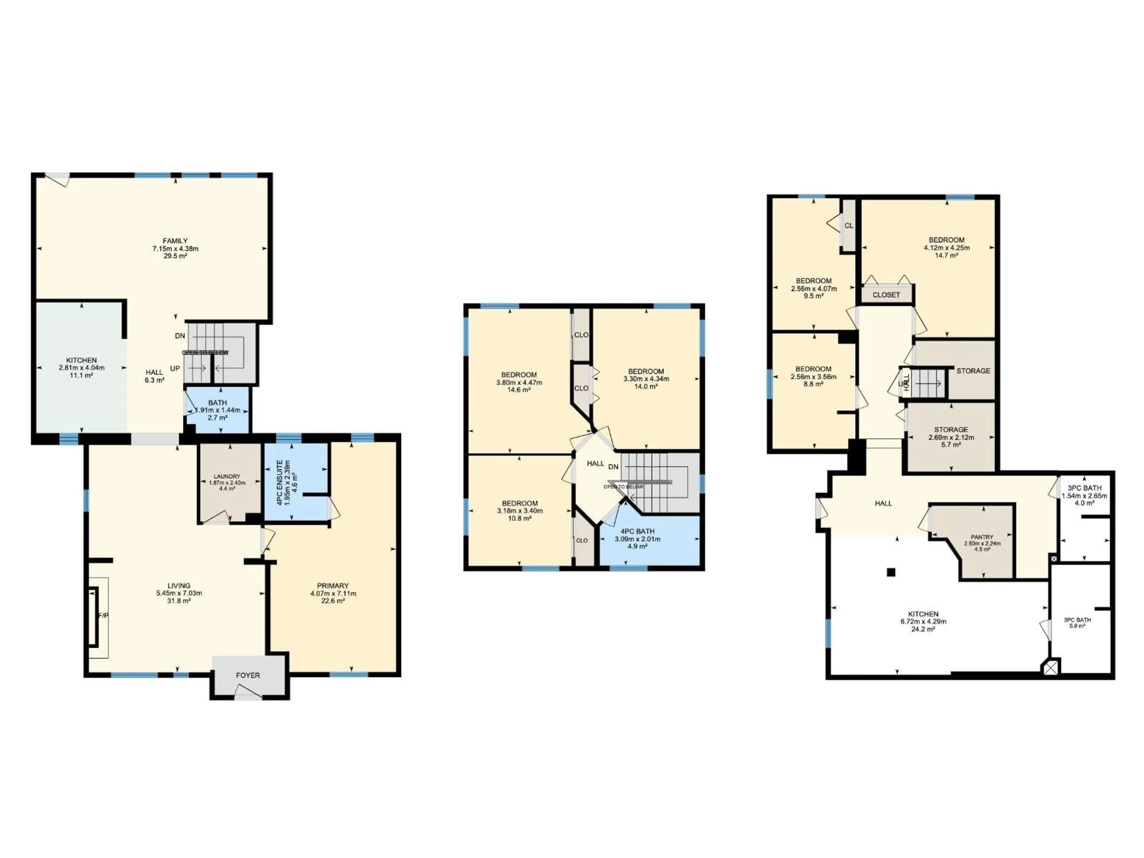 Floor plan for 11918 42 ST, Edmonton Alberta T5W2N6