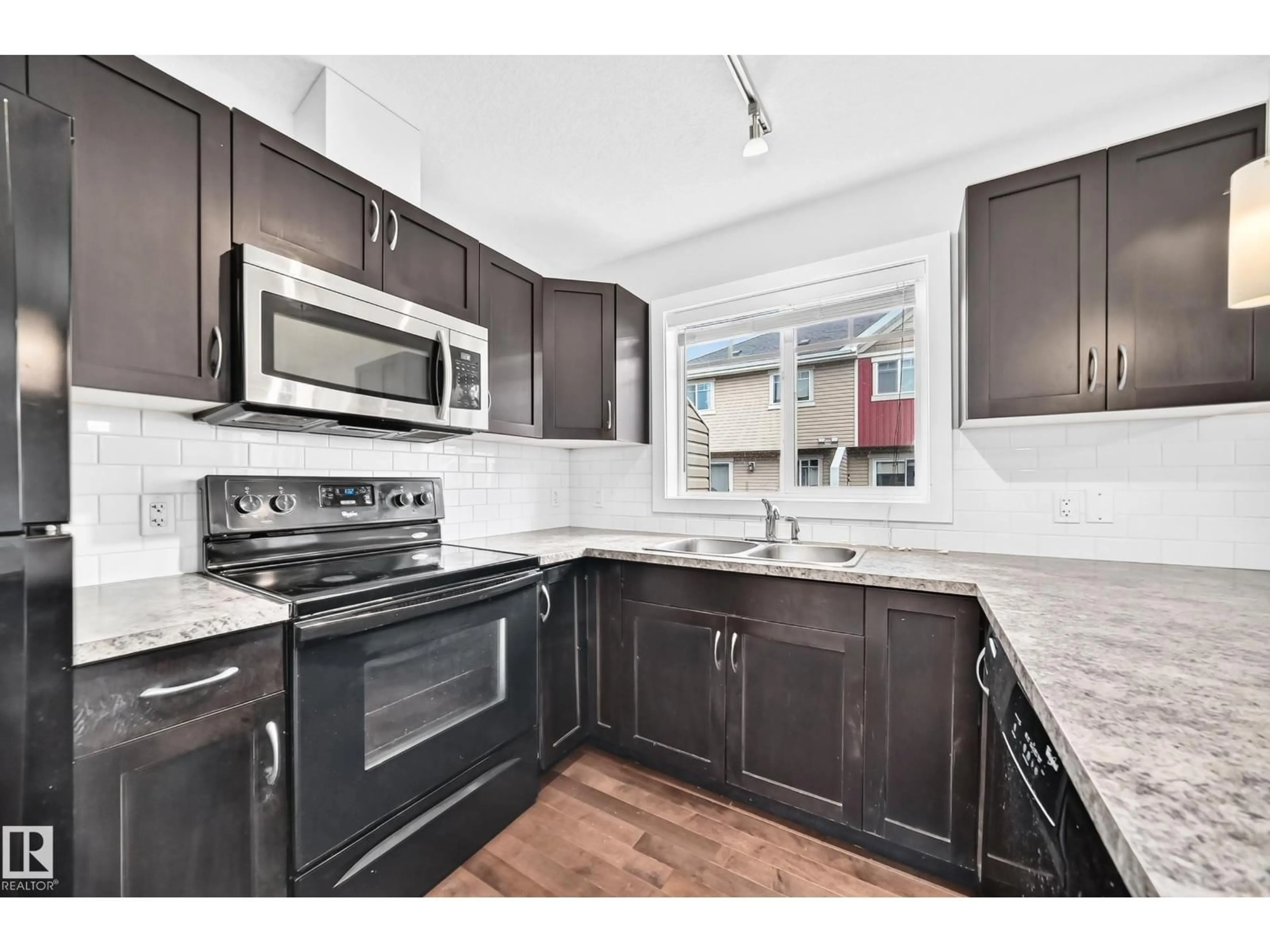 Standard kitchen, ceramic/tile floor for 73 9535 217 ST NW, Edmonton Alberta T5T4P5