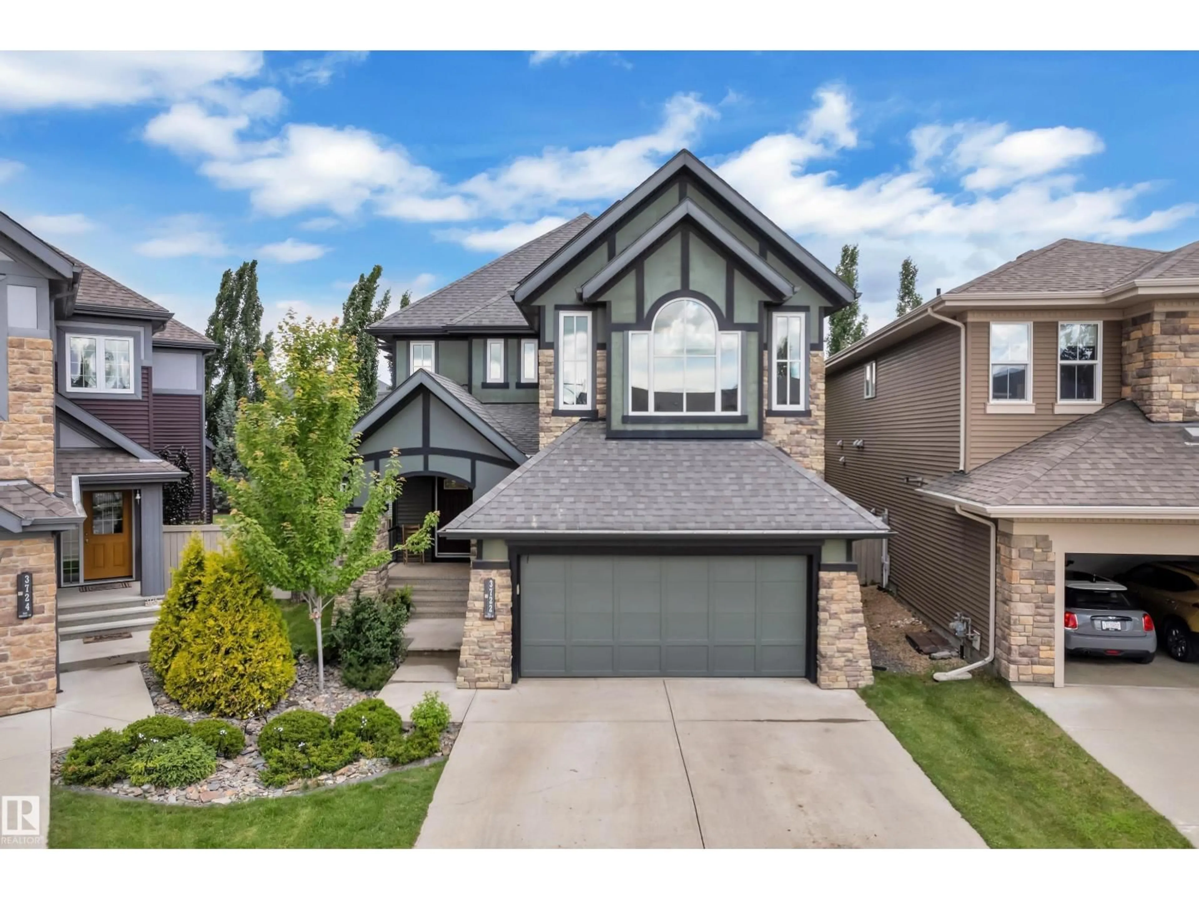 Home with brick exterior material, street for 3722 KIDD CR, Edmonton Alberta T6W2R1