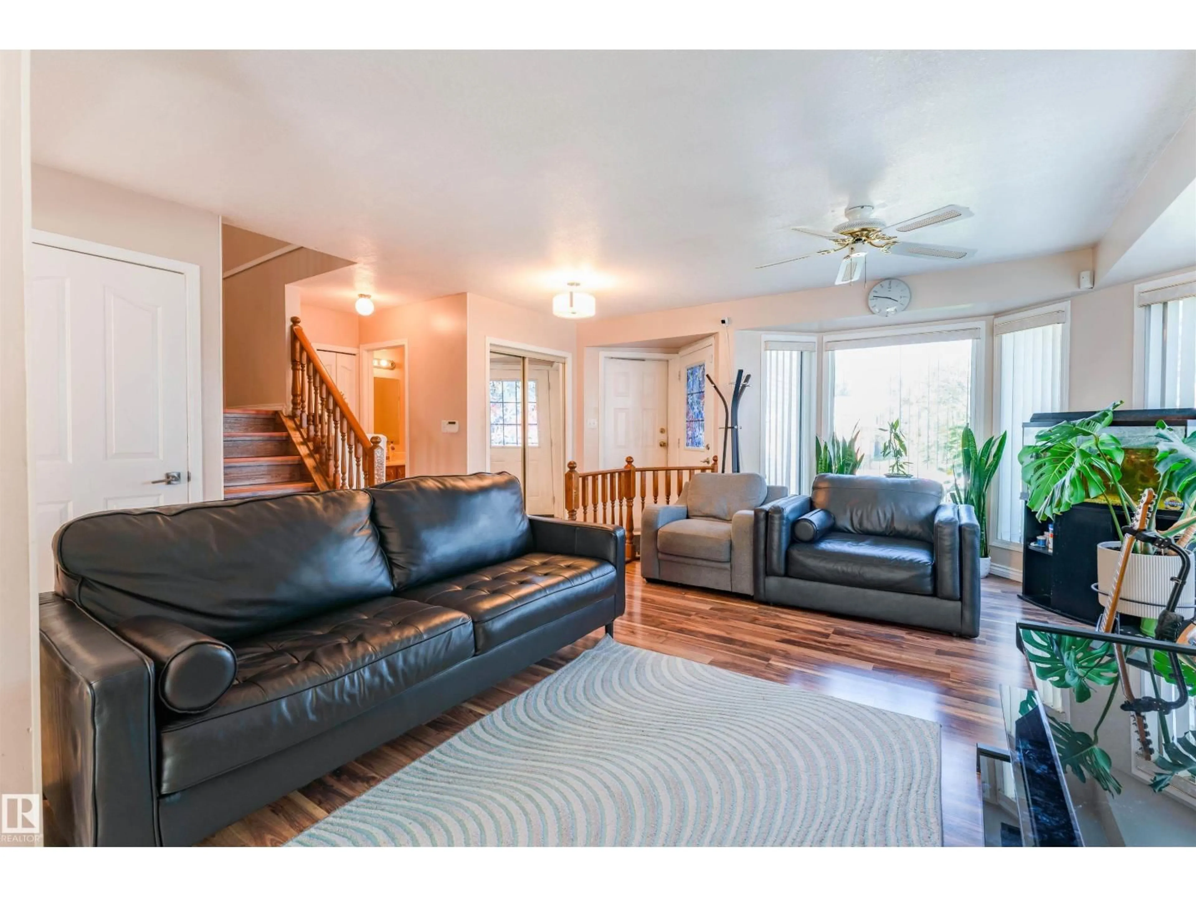 Living room with furniture, unknown for 4609 38A AV, Edmonton Alberta T6L5B5