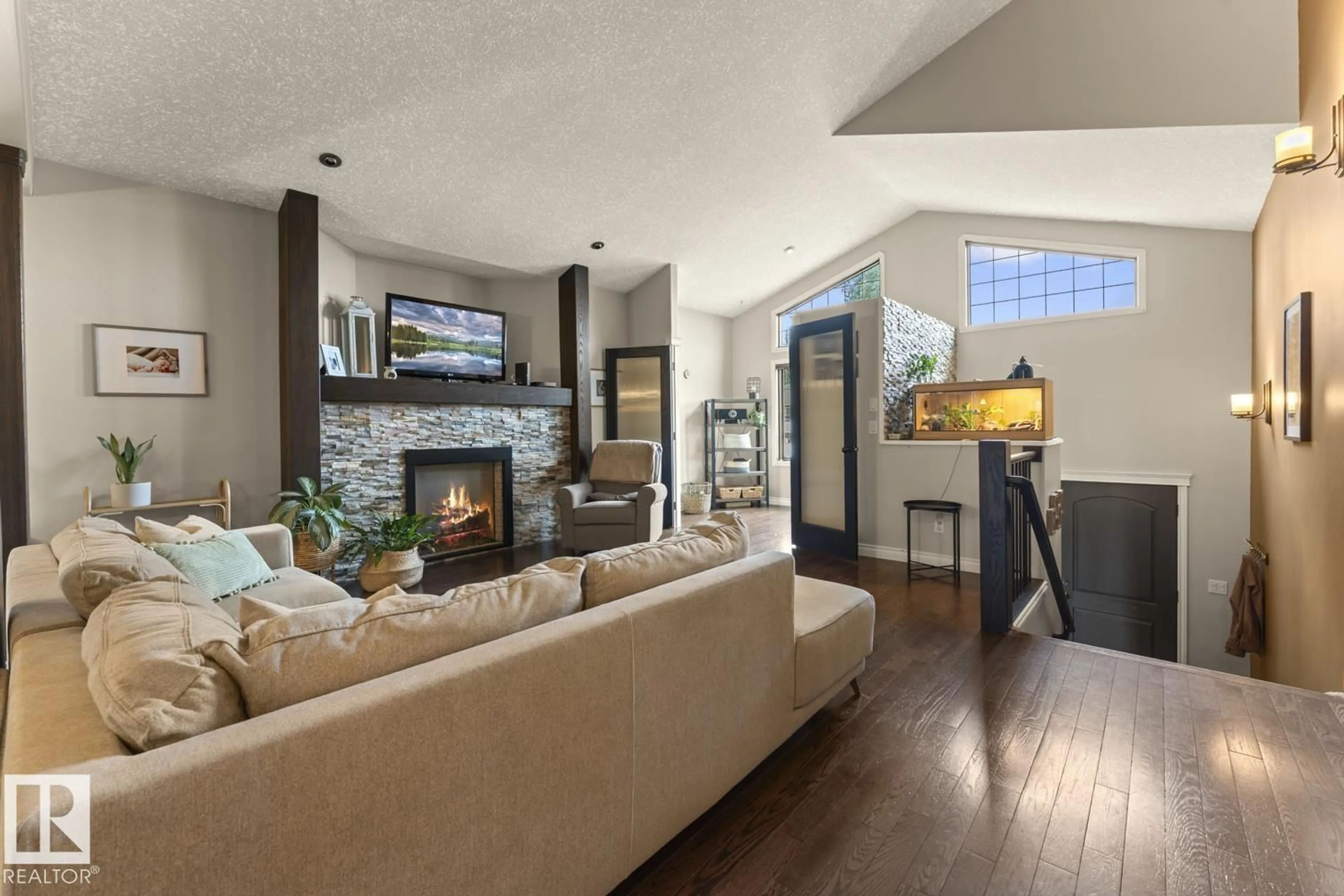 Living room with furniture, unknown for 2303 2 AV, Cold Lake Alberta T9M0A8