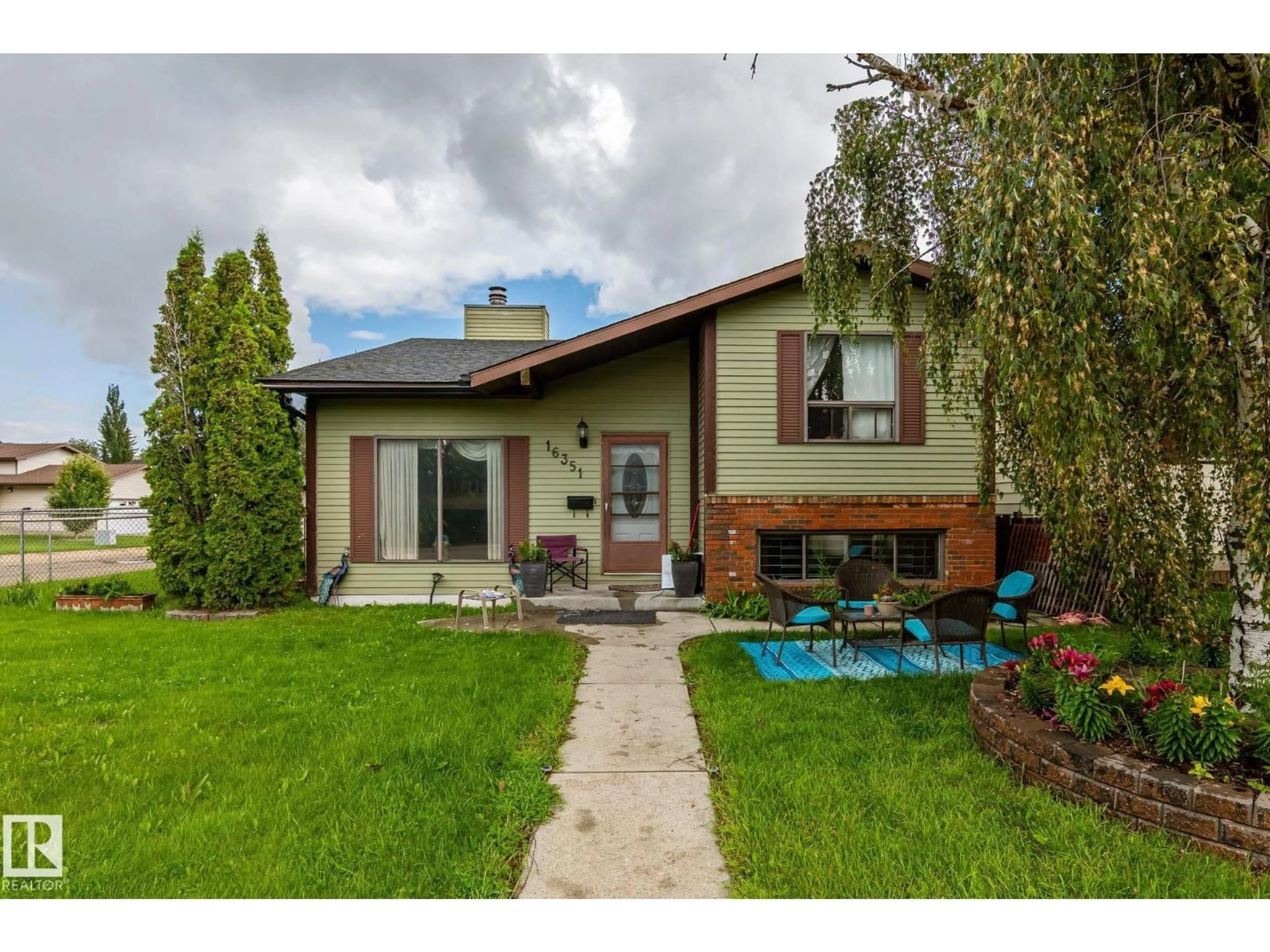 Home with brick exterior material, street for NW - 16351 119 ST, Edmonton Alberta T5X4Z3