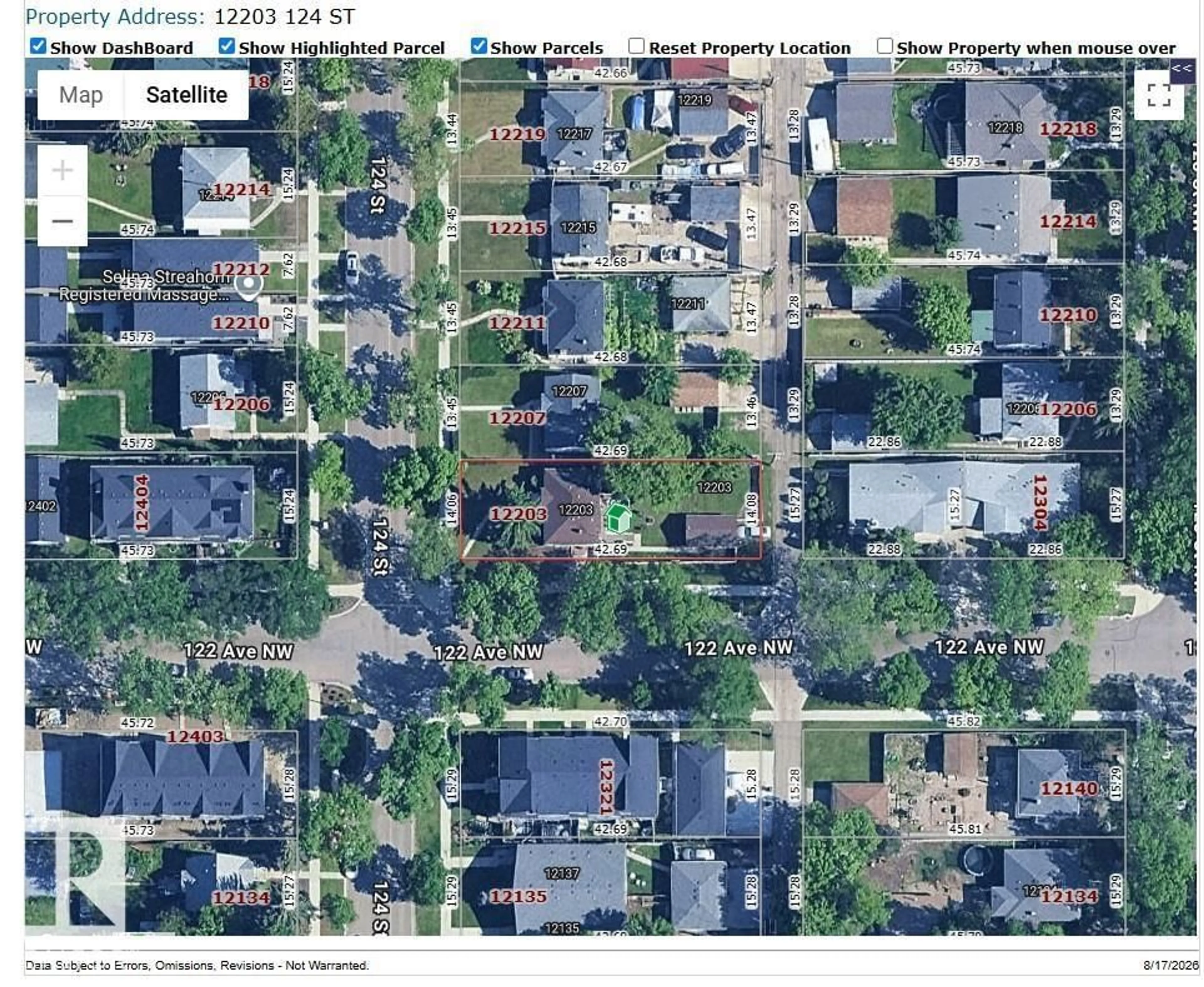 A pic from outside/outdoor area/front of a property/back of a property/a pic from drone, street for NW - 12203 124 ST, Edmonton Alberta T5L0N3