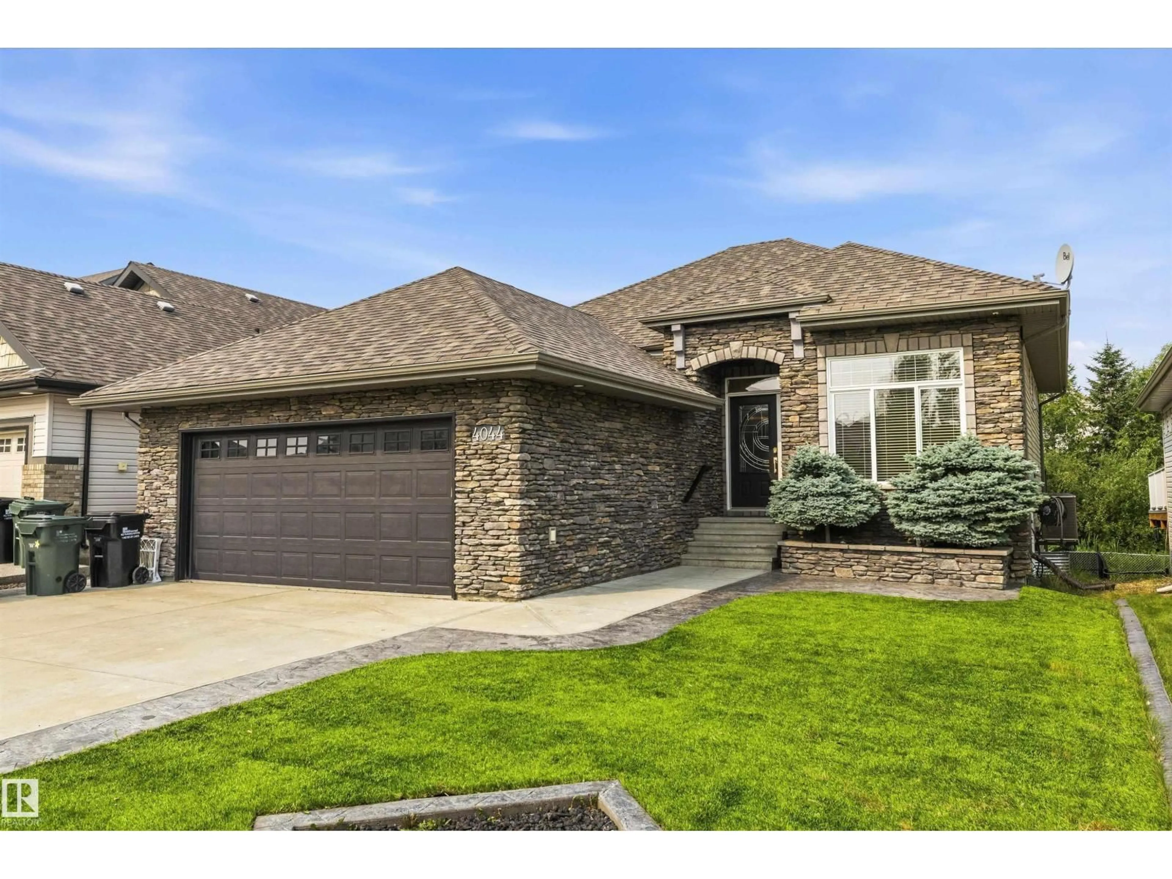 Home with brick exterior material, street for 4044 CROWSNEST CR, Sherwood Park Alberta T8H0G9