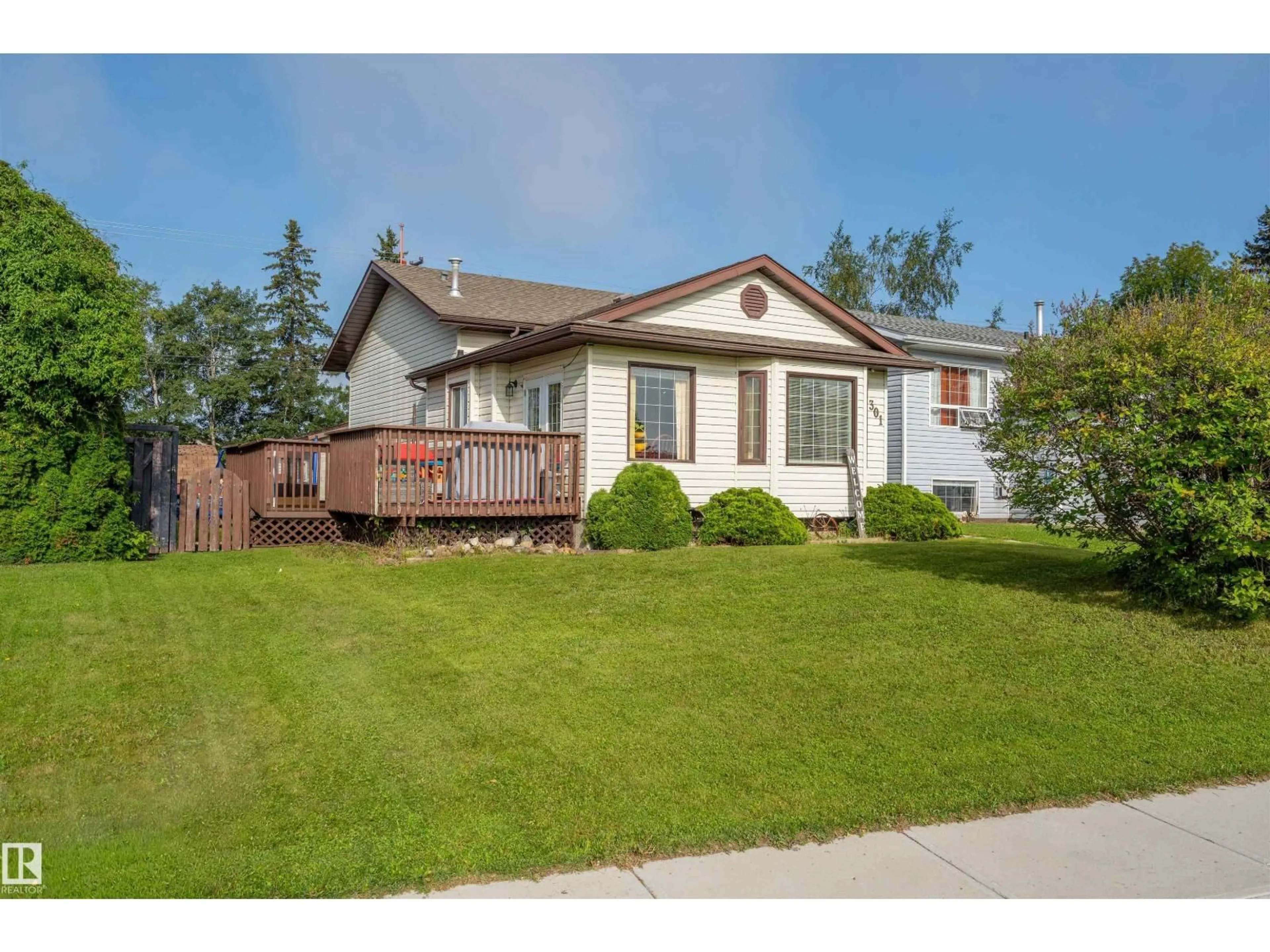 Home with vinyl exterior material, street for 301 22 ST, Cold Lake Alberta T9M1E8