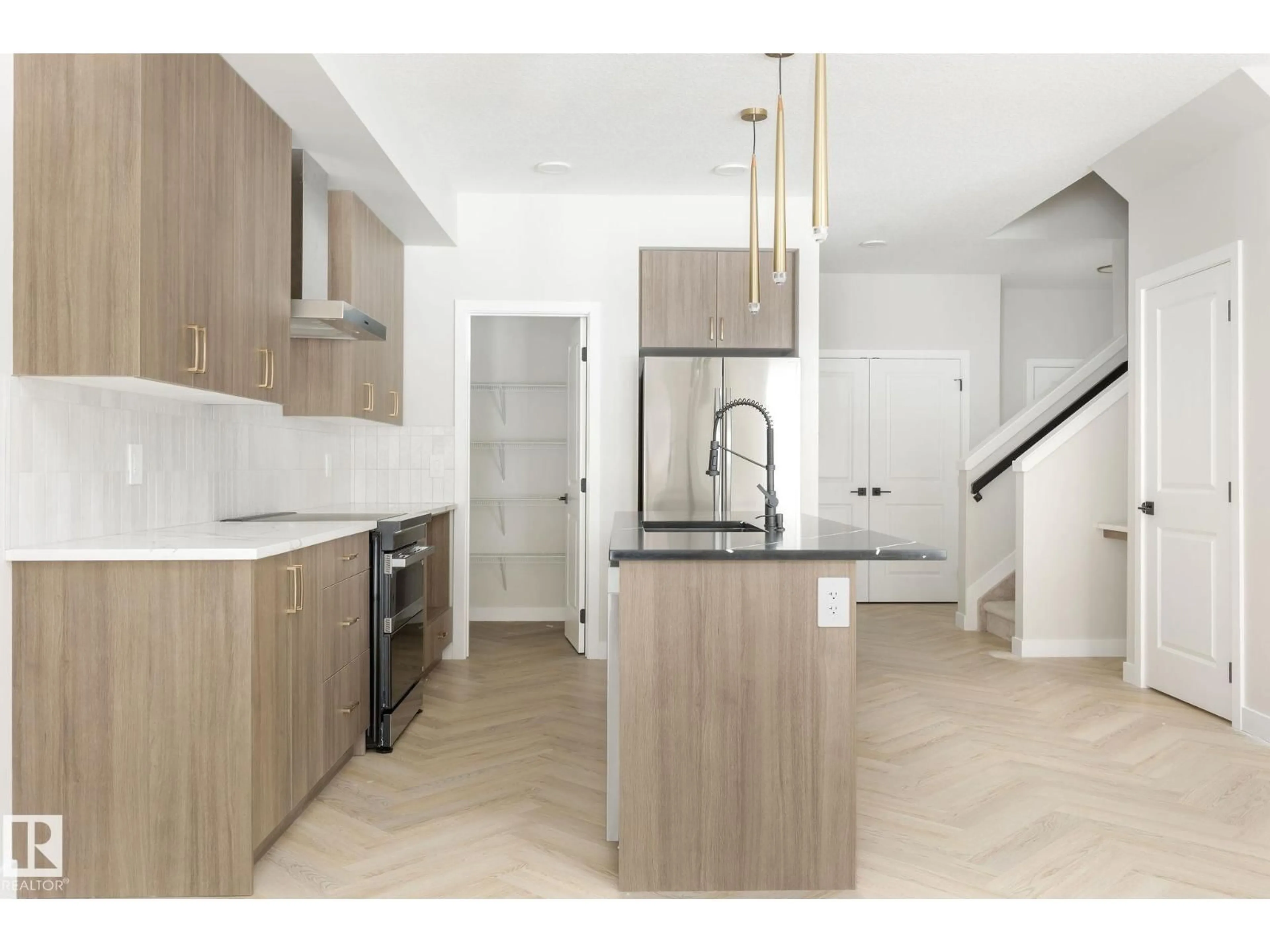 Open concept kitchen, unknown for NW - 4003 207 ST, Edmonton Alberta T6M3G1