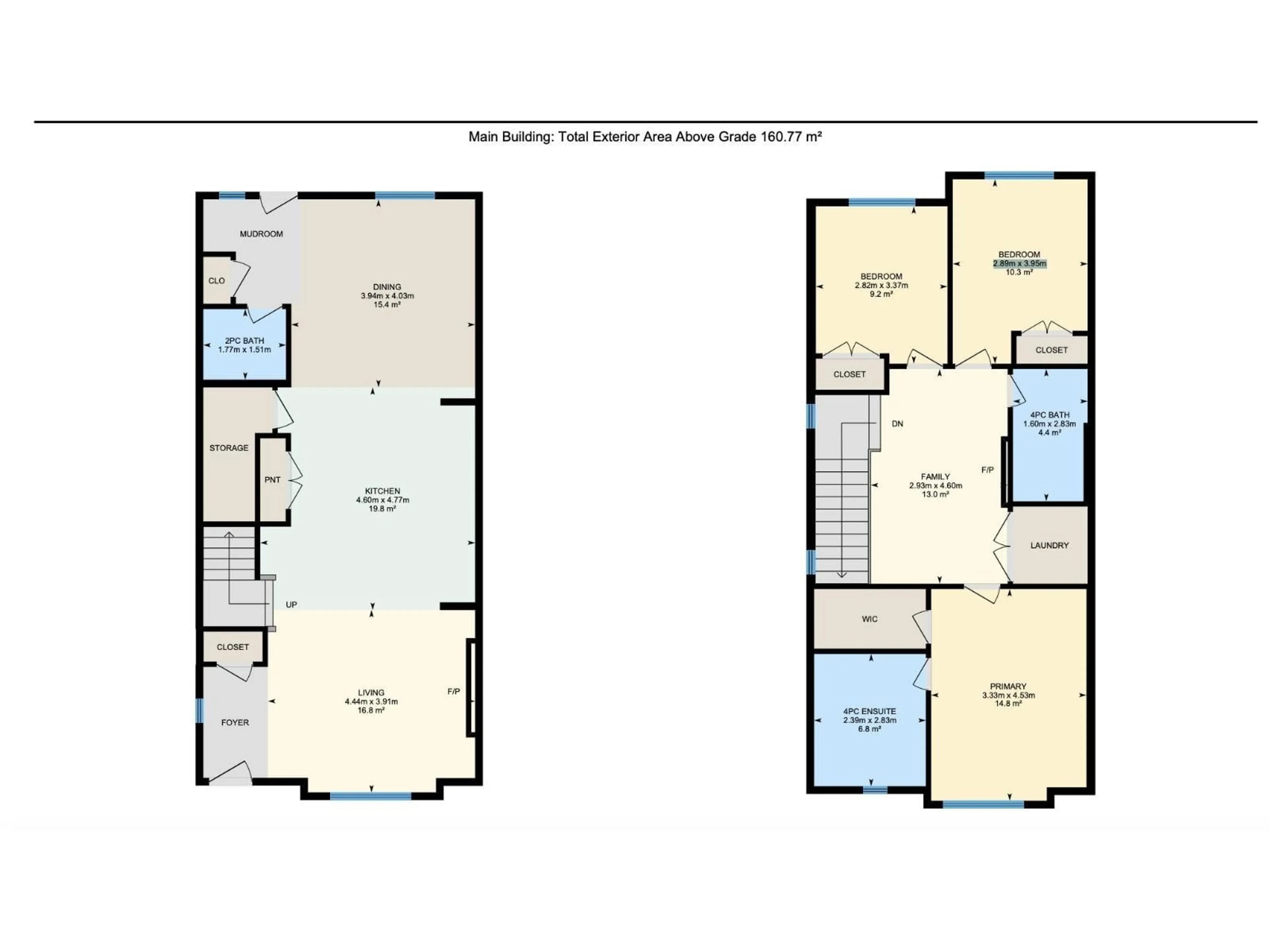 Floor plan for 432 ROBINSON BOULEVARD, Leduc Alberta T9E1P8