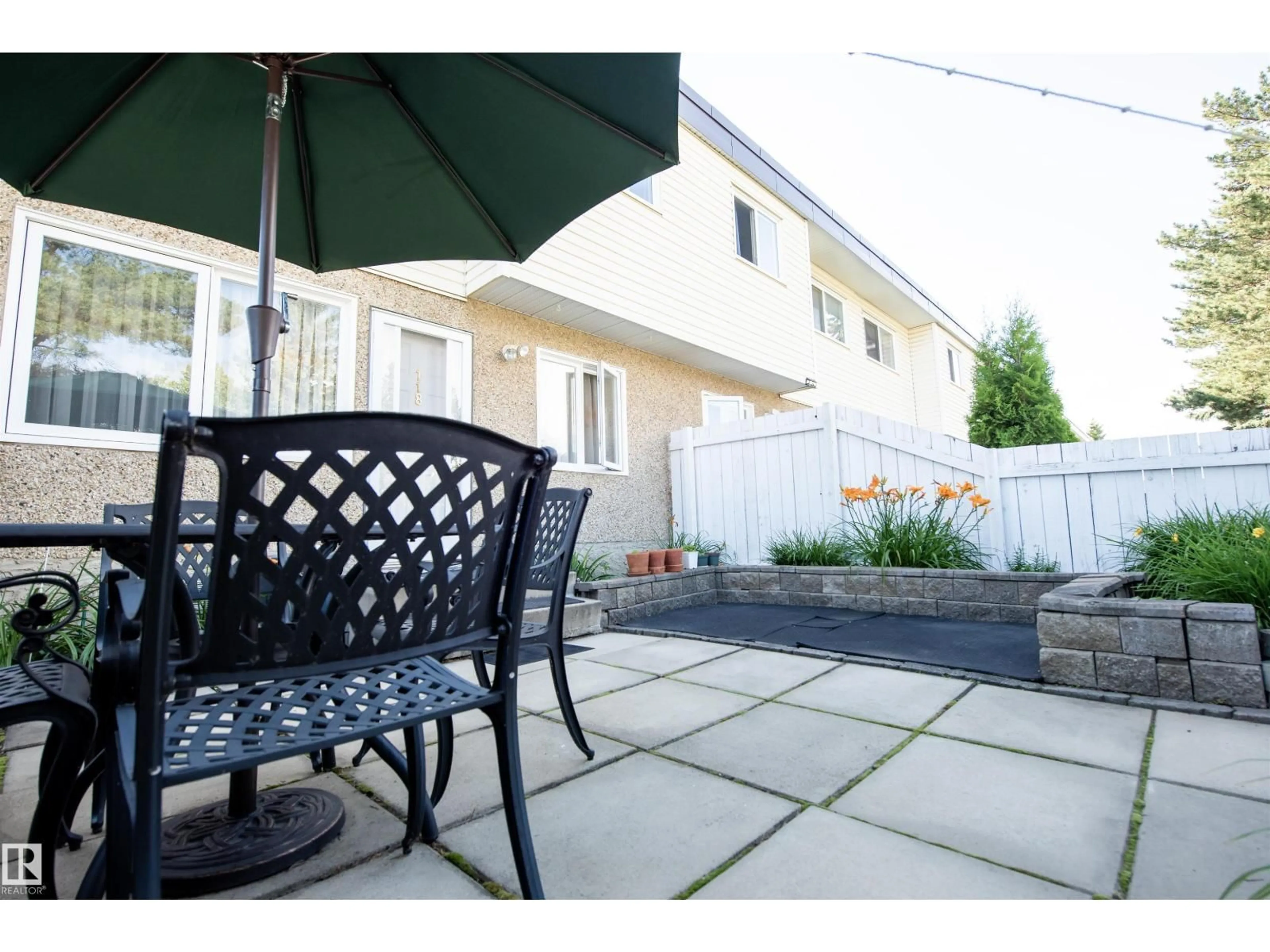 Patio, street for 118 - 16344 109 ST, Edmonton Alberta T5X2T4