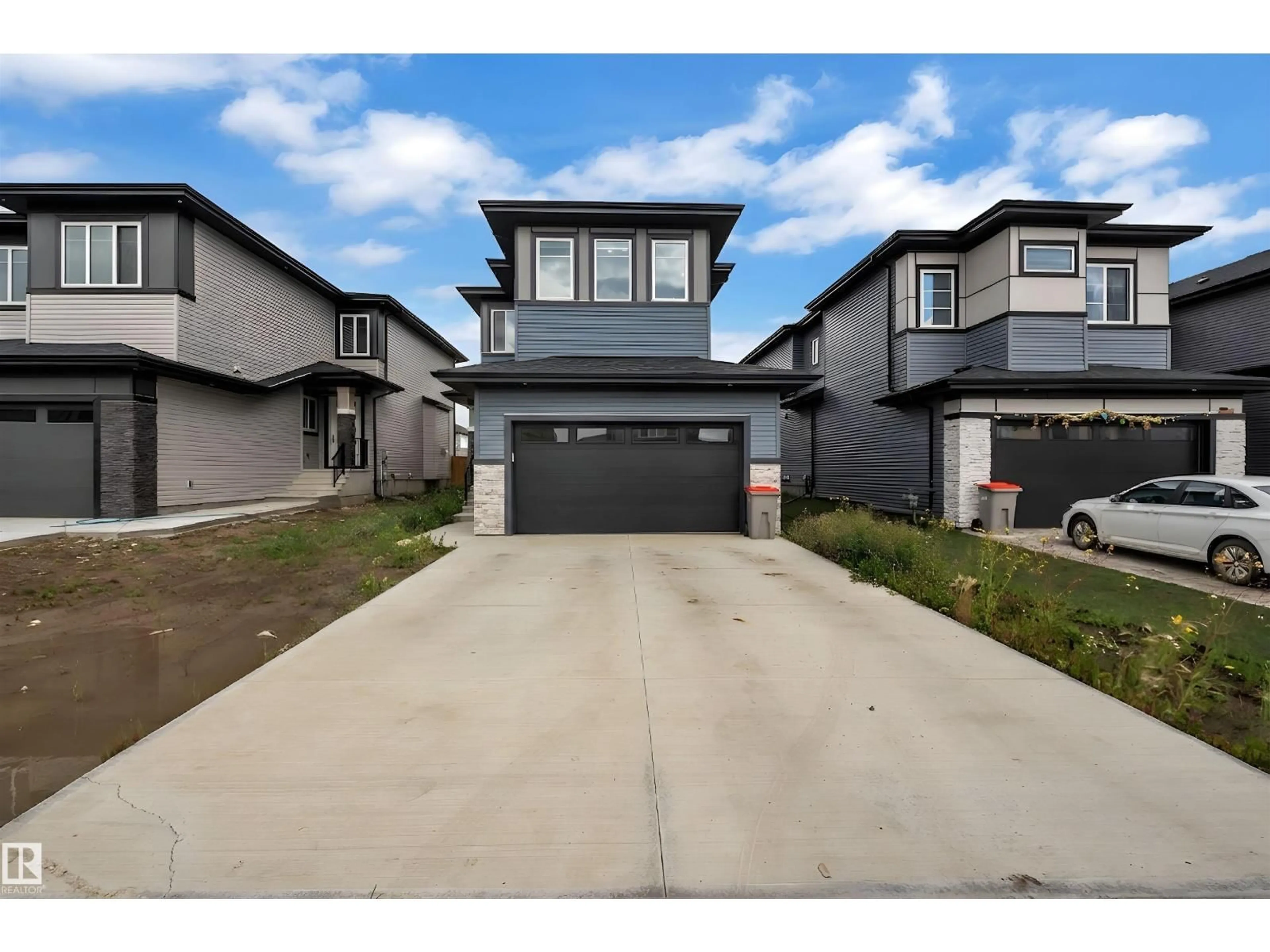A pic from outside/outdoor area/front of a property/back of a property/a pic from drone, street for 5919 17 ST, Rural Leduc County Alberta T4X3C6