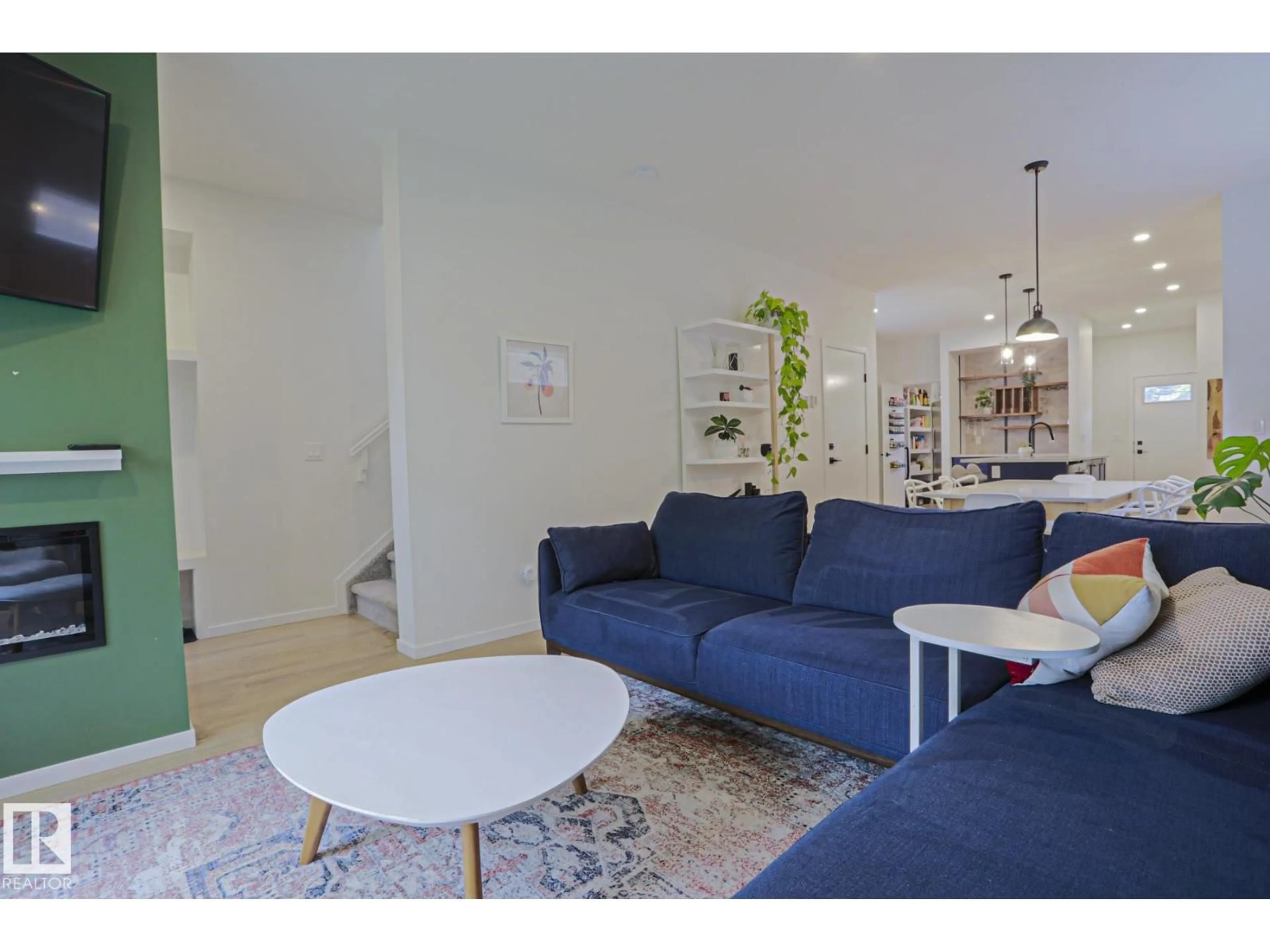 Living room with furniture, unknown for 12020 125 ST NW, Edmonton Alberta T5L0S4