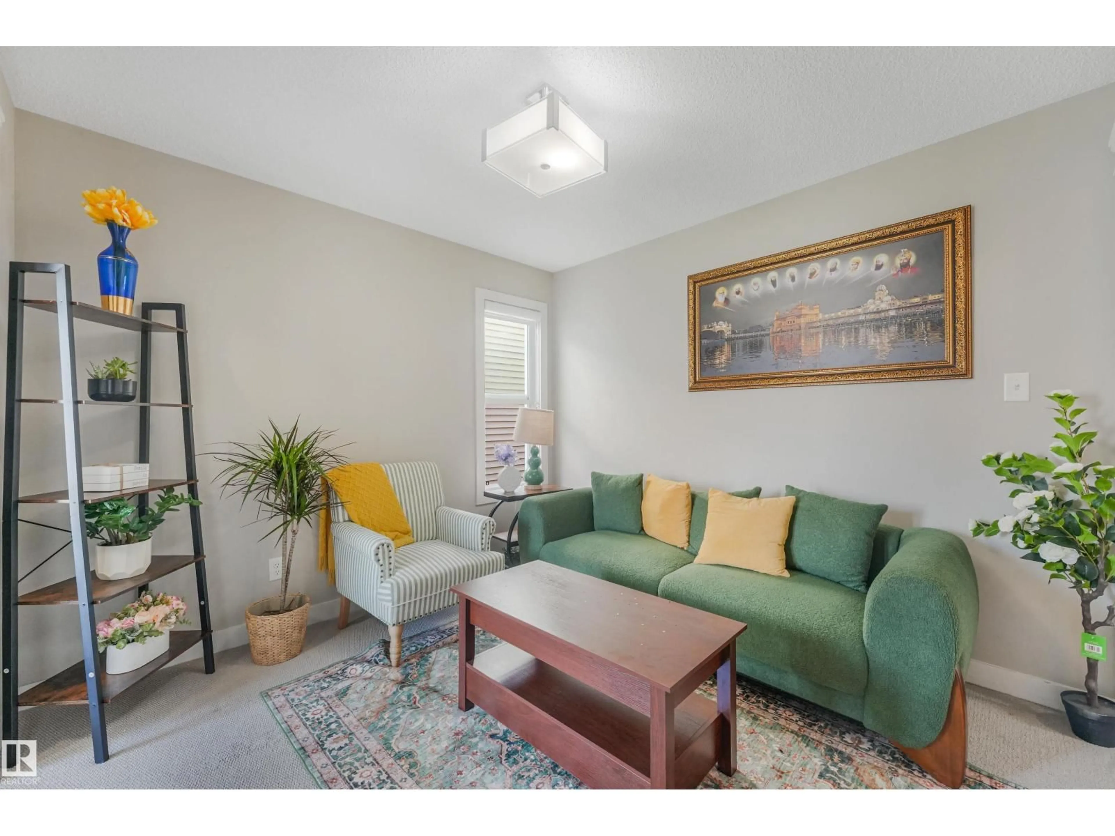 Living room with furniture, unknown for 3359 13 AV, Edmonton Alberta T6T0Z4
