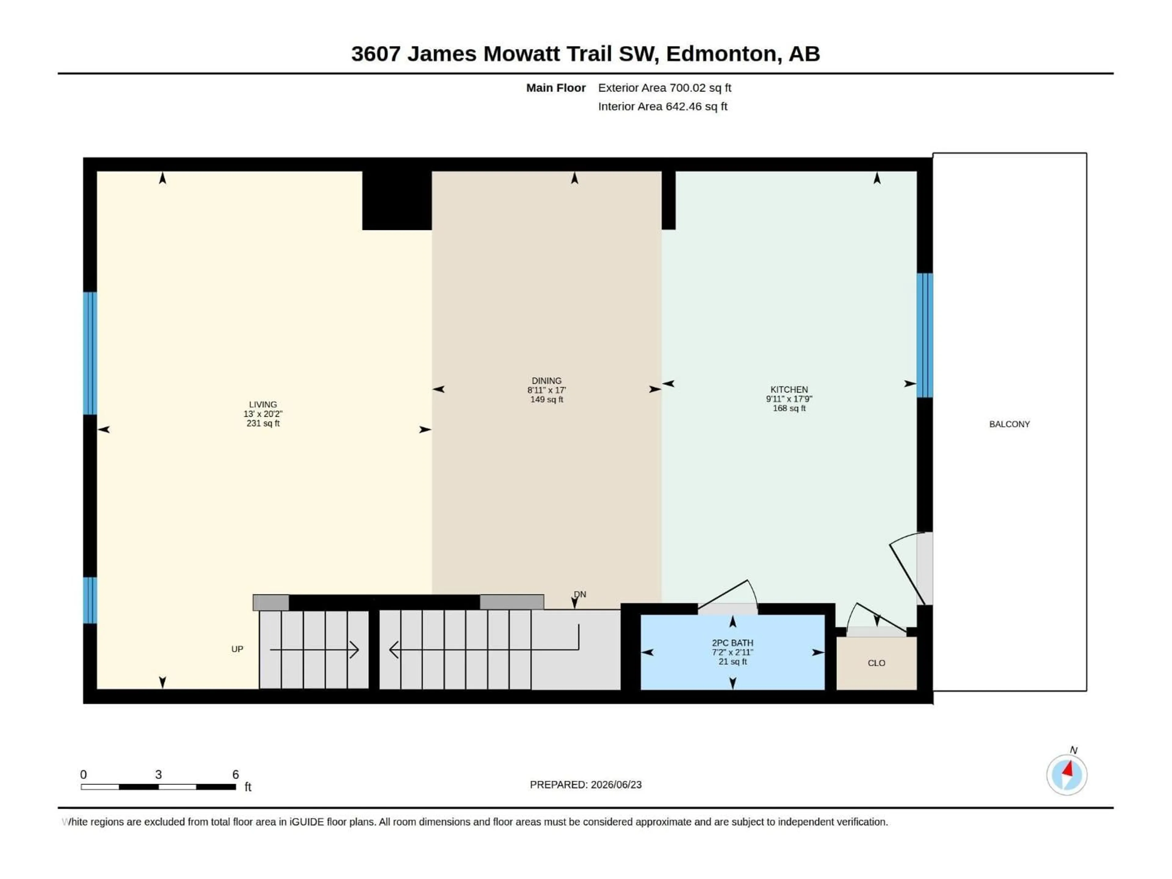Floor plan for 3607 JAMES MOWATT TR, Edmonton Alberta T6W3W5