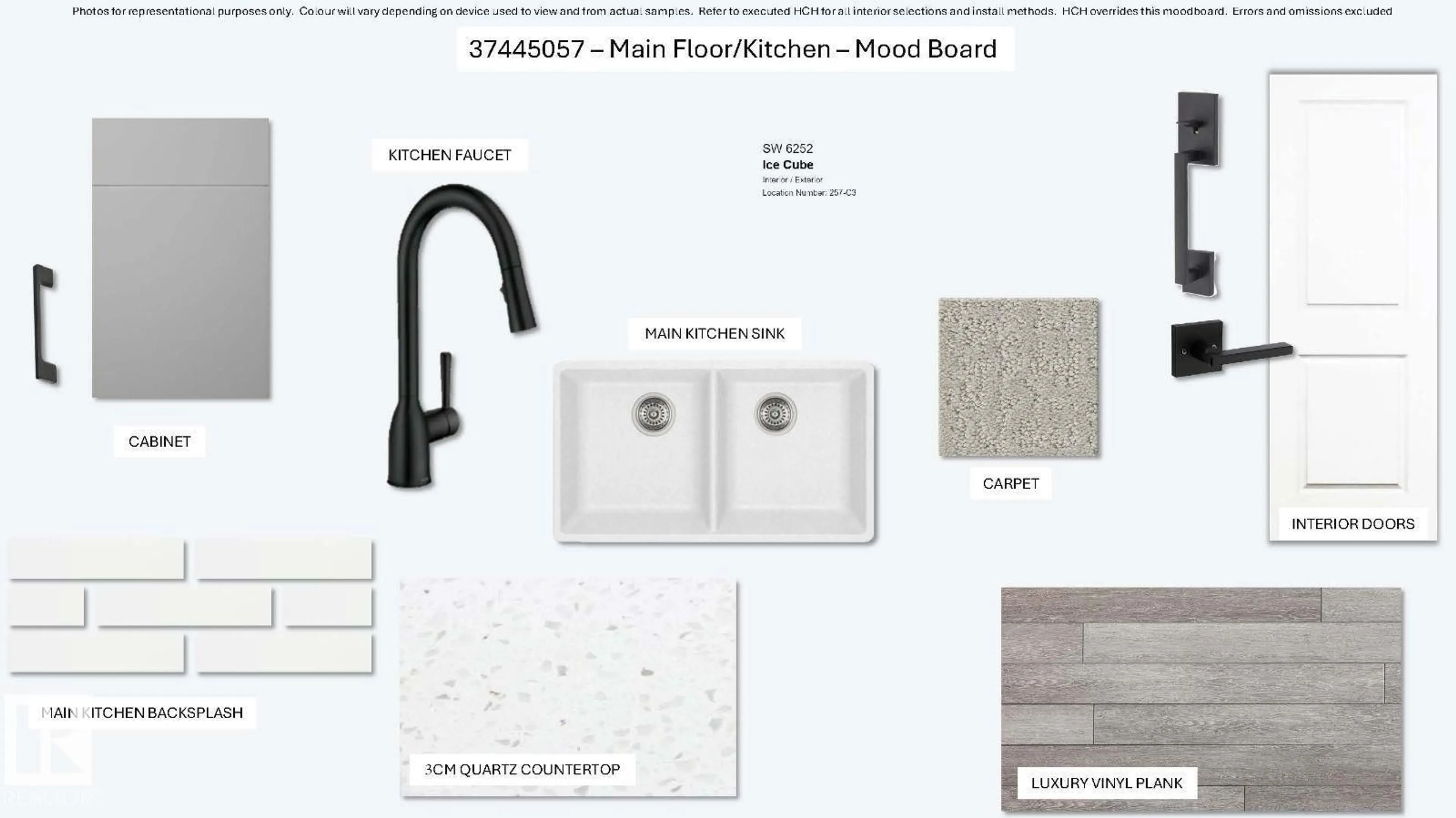 Standard kitchen, ceramic/tile floor for 20424 16 AV, Edmonton Alberta T6M3E6