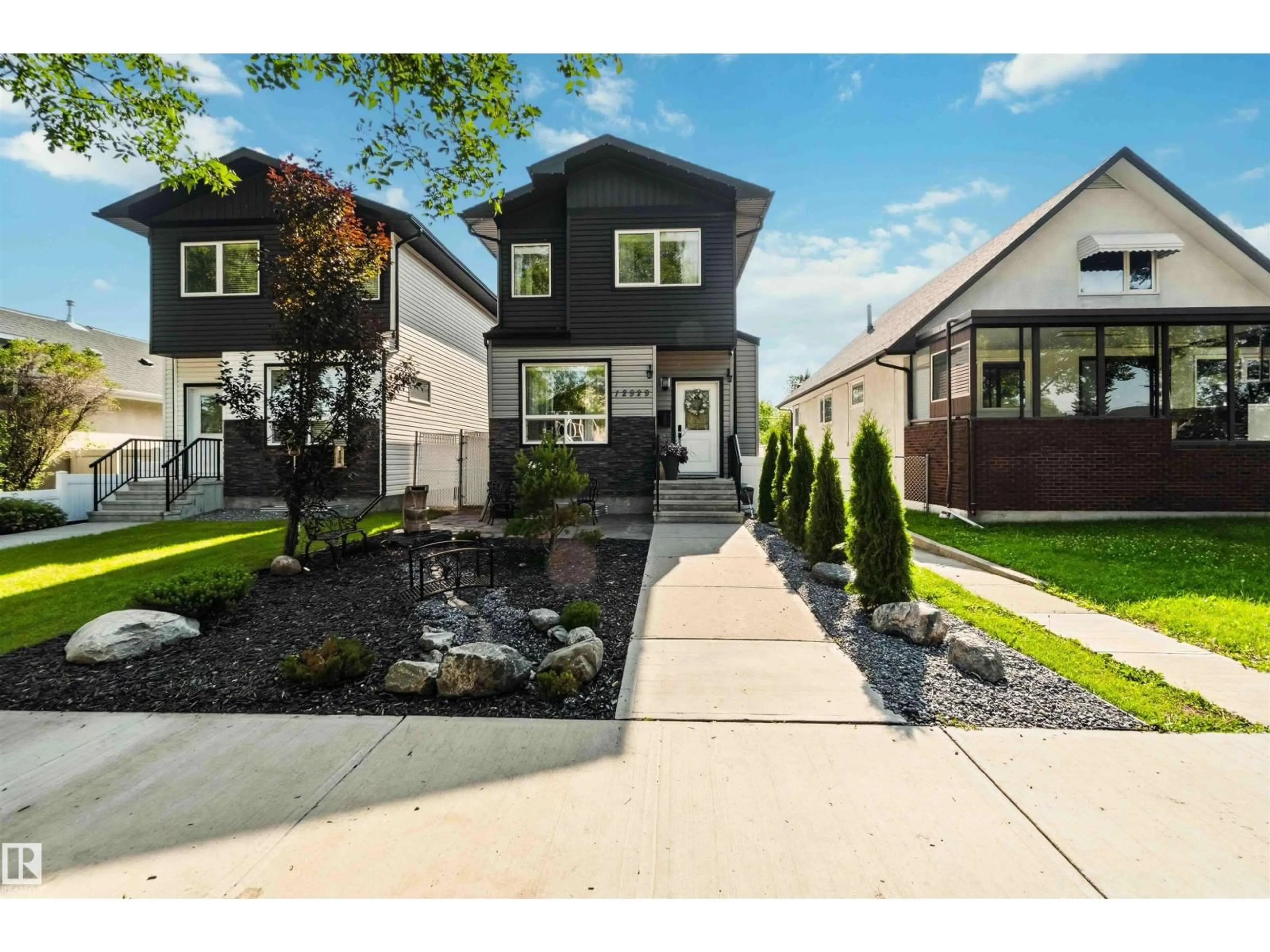 Home with brick exterior material, street for NW - 12929 122 ST, Edmonton Alberta T5L0E8