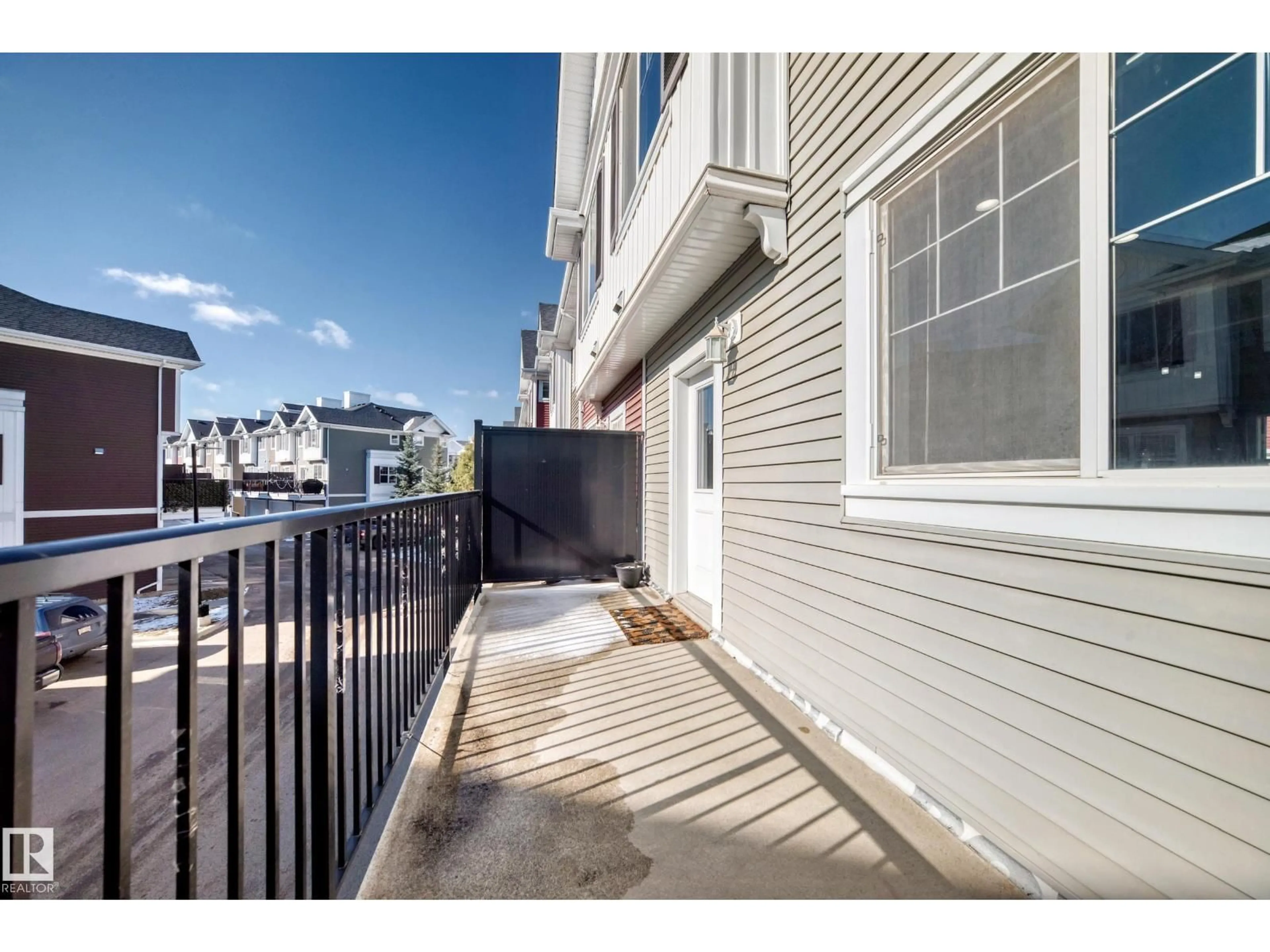 Patio, street for 75 - 2803 JAMES MOWATT TR, Edmonton Alberta T6W2P5