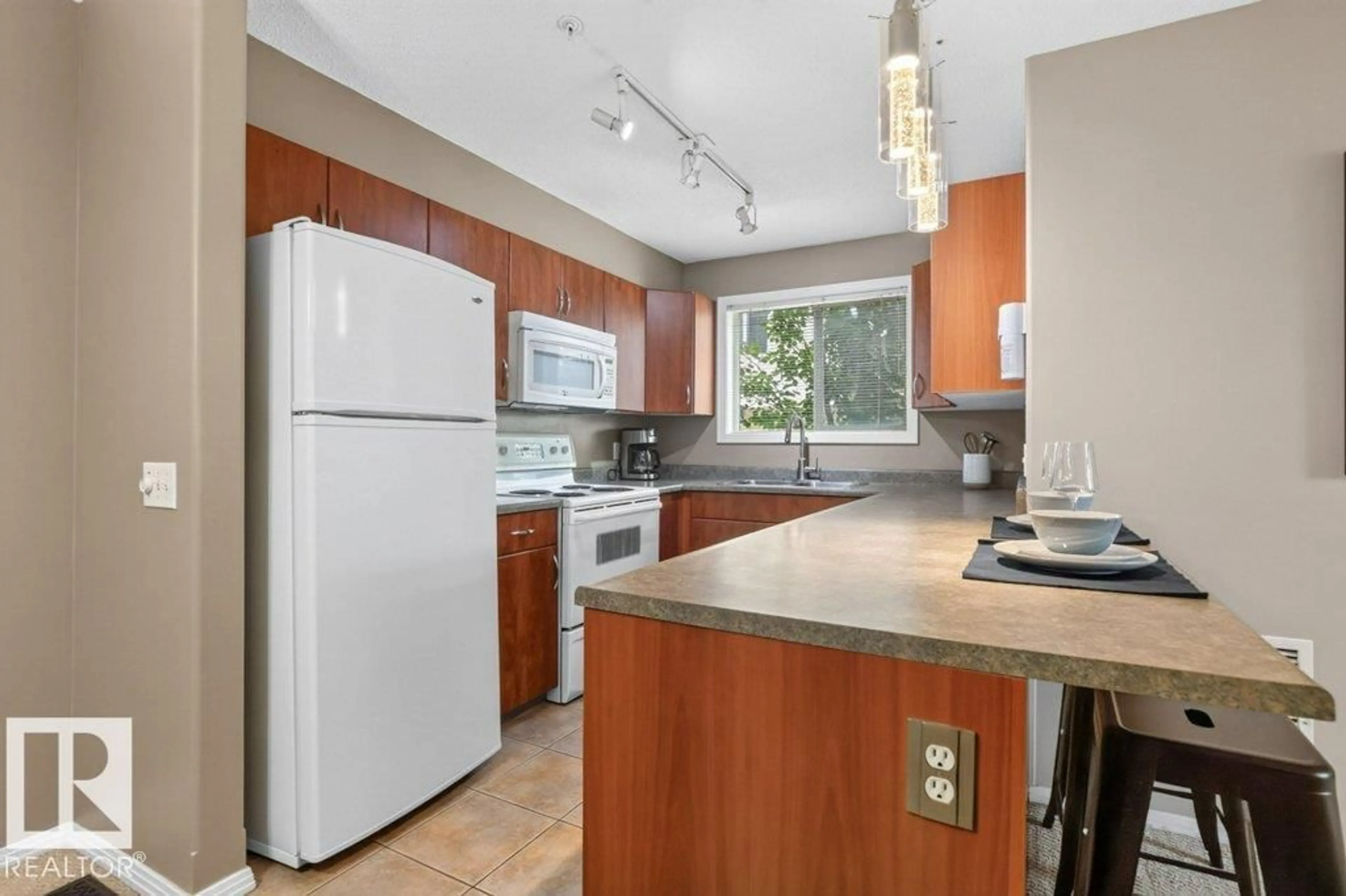 Standard kitchen, unknown for #201 - 10528 77 AV, Edmonton Alberta T6E1N1