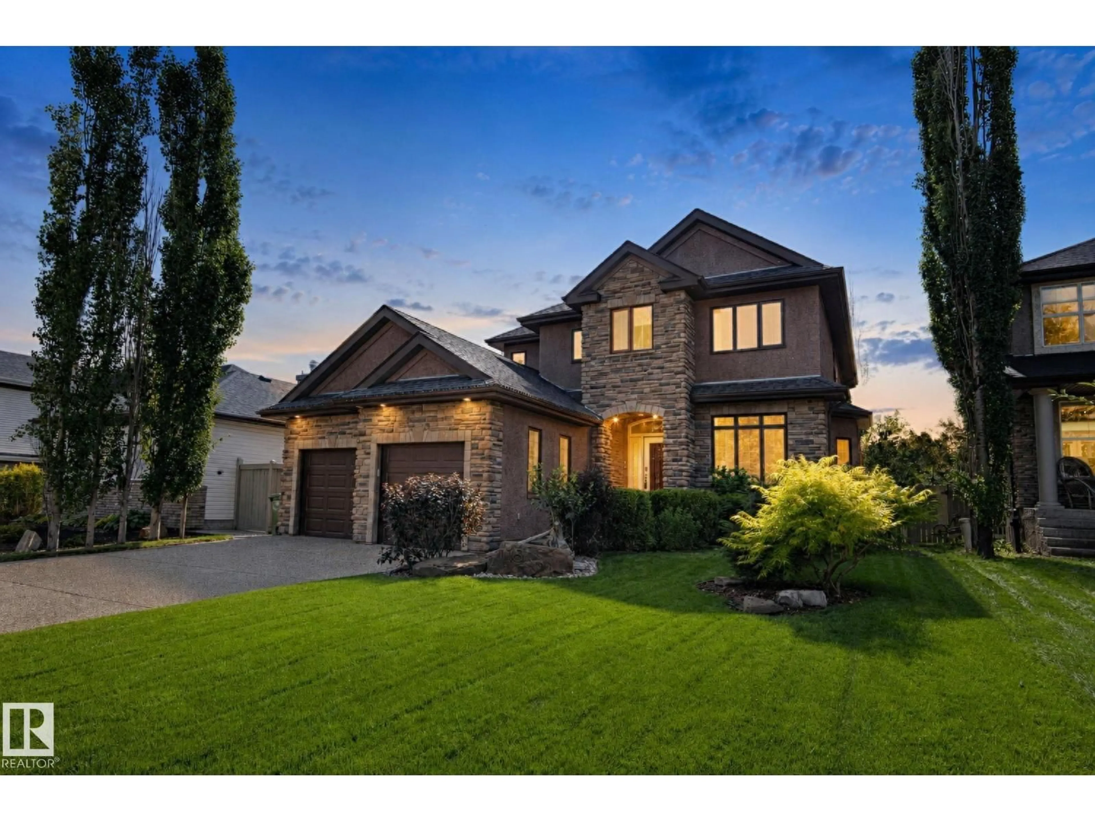 Home with brick exterior material, street for 18 EMBASSY PL, St. Albert Alberta T8N7B7
