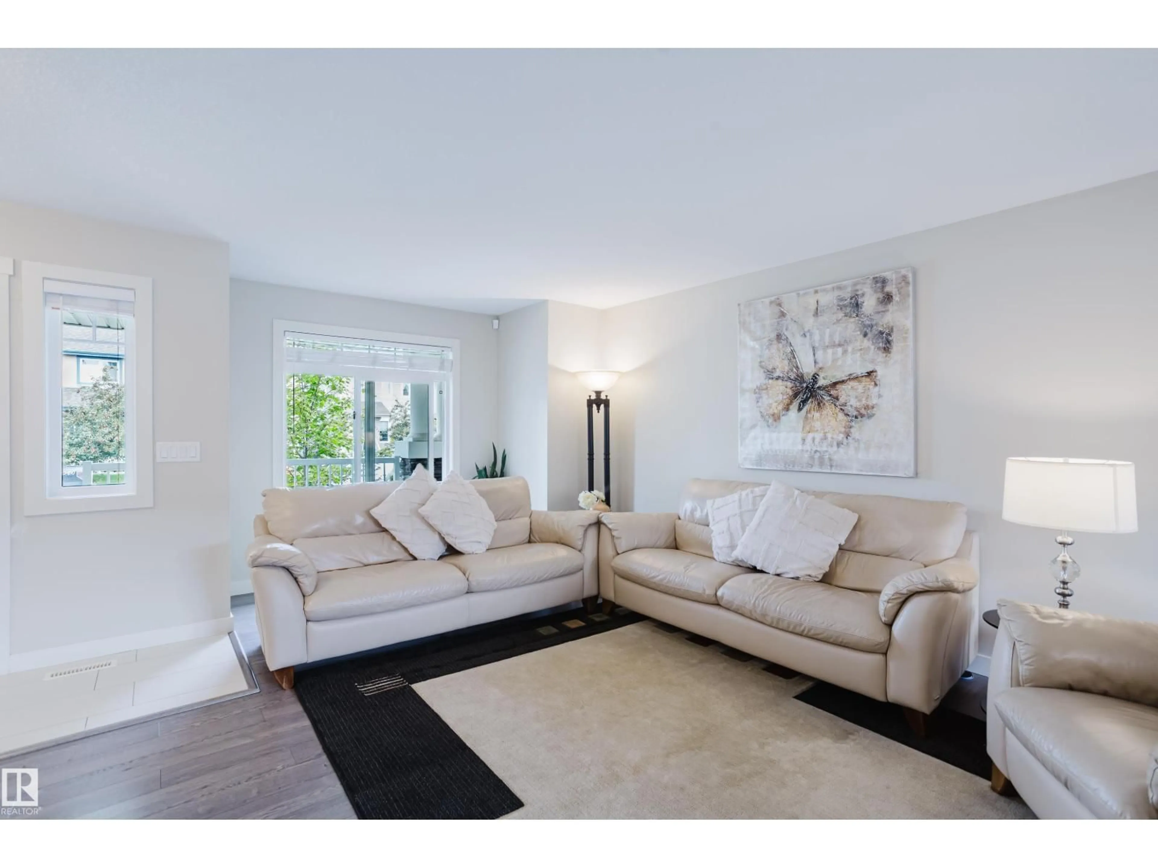 Living room with furniture, unknown for 124 CY BECKER BV, Edmonton Alberta T5Y0X9