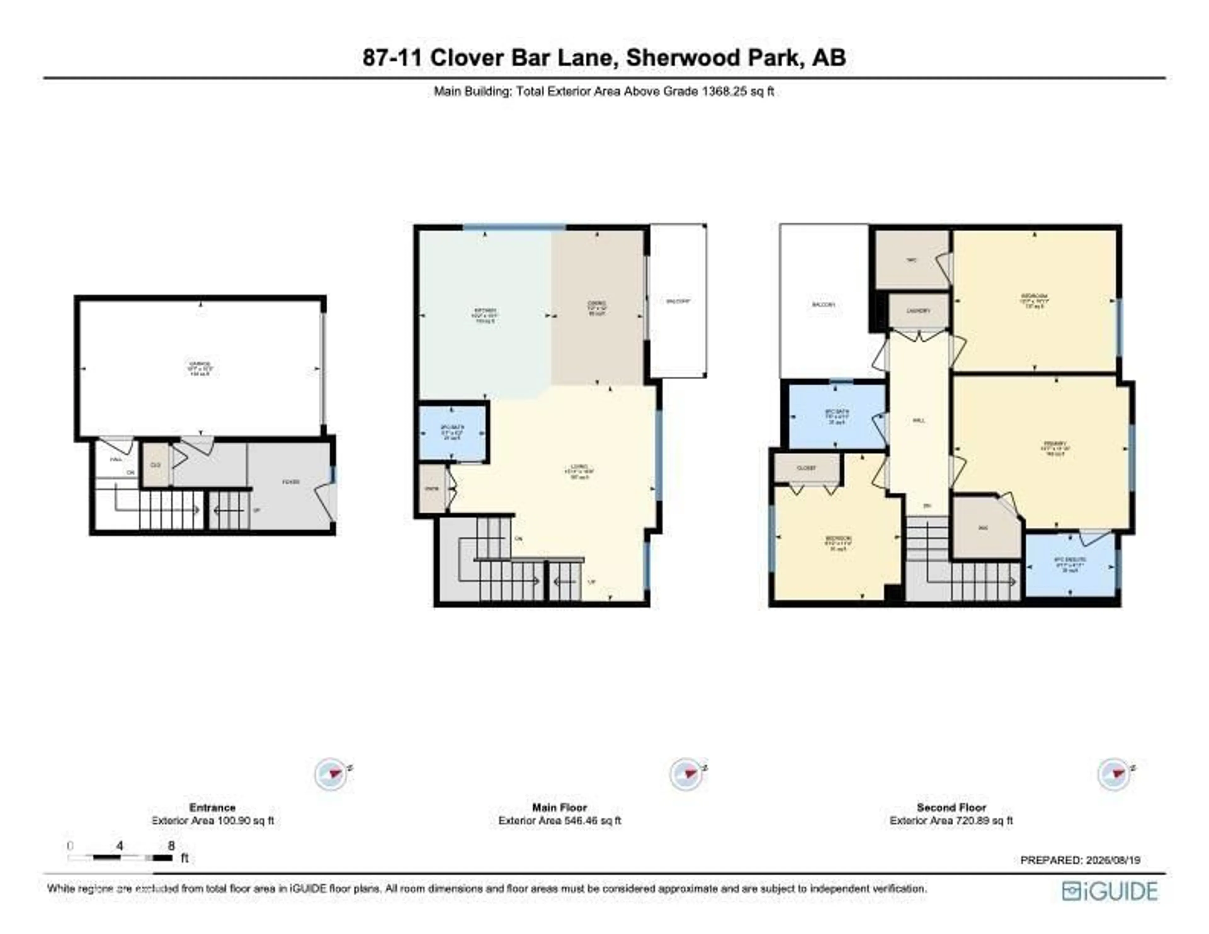 Floor plan for 11 - 87 CLOVER BAR LN, Sherwood Park Alberta T8H0C4