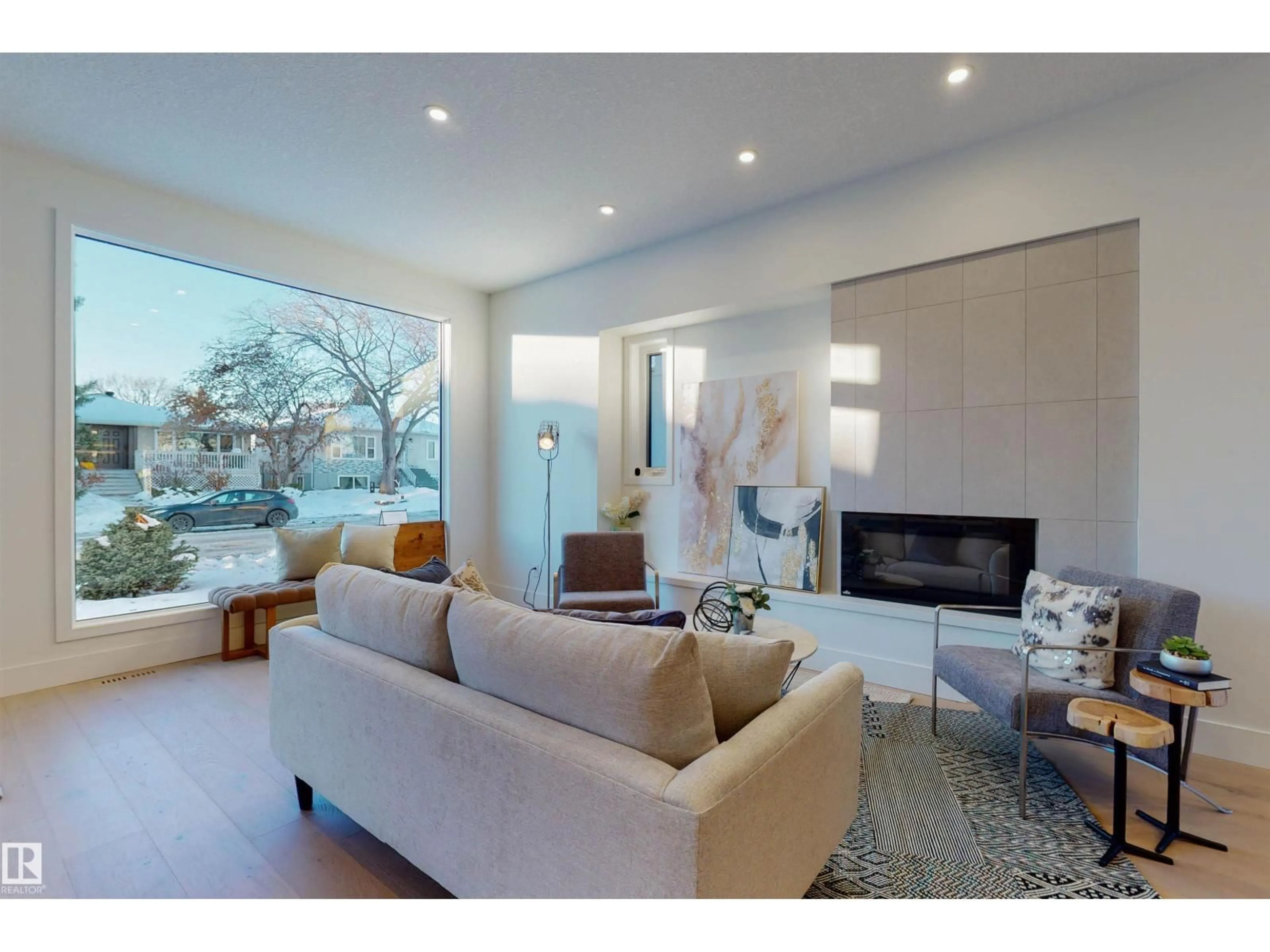 Living room with furniture, unknown for NW - 10515 75 ST, Edmonton Alberta T6A2Z6