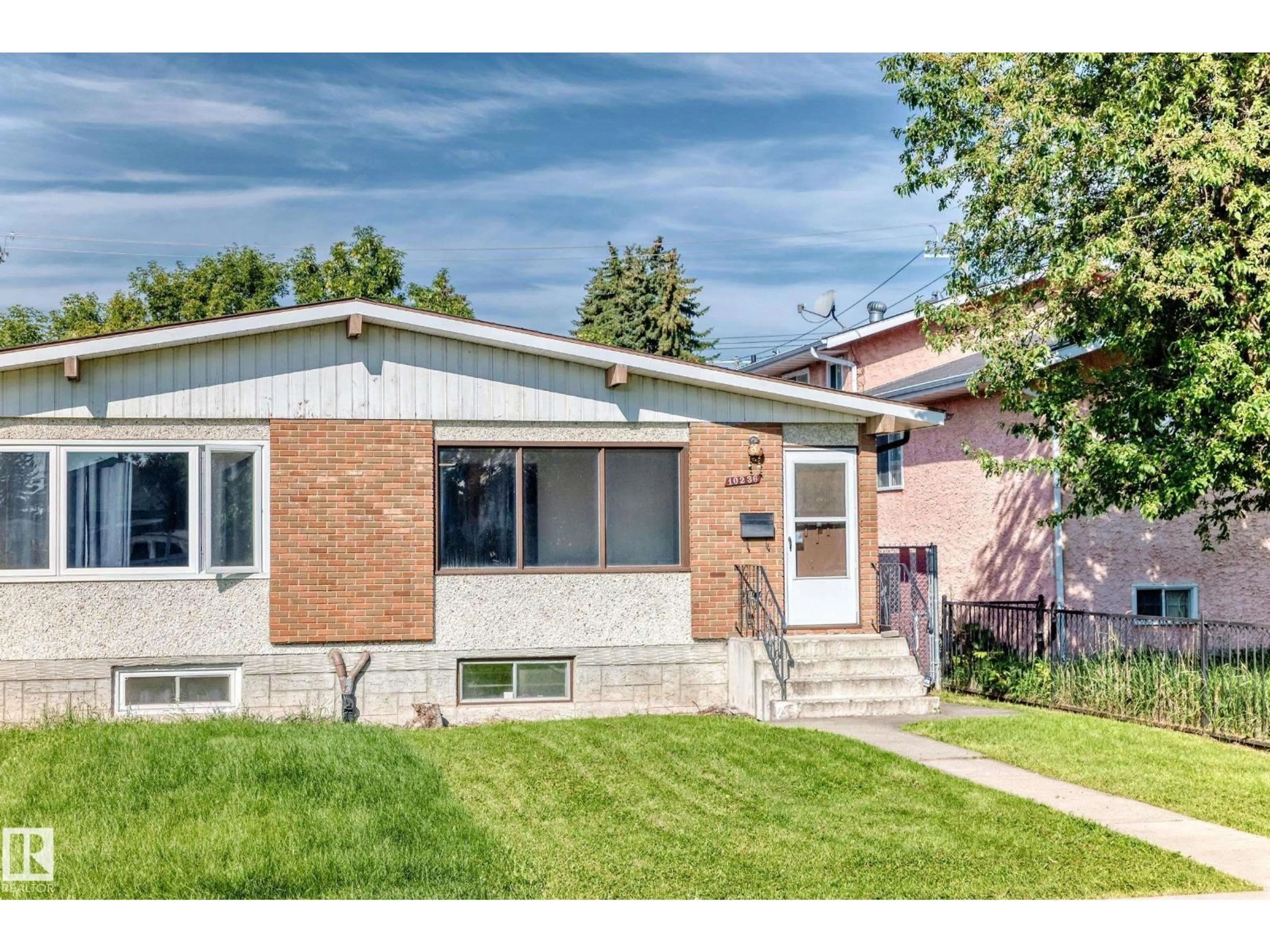 Home with brick exterior material, street for 10236 154 ST, Edmonton Alberta T5P2H4