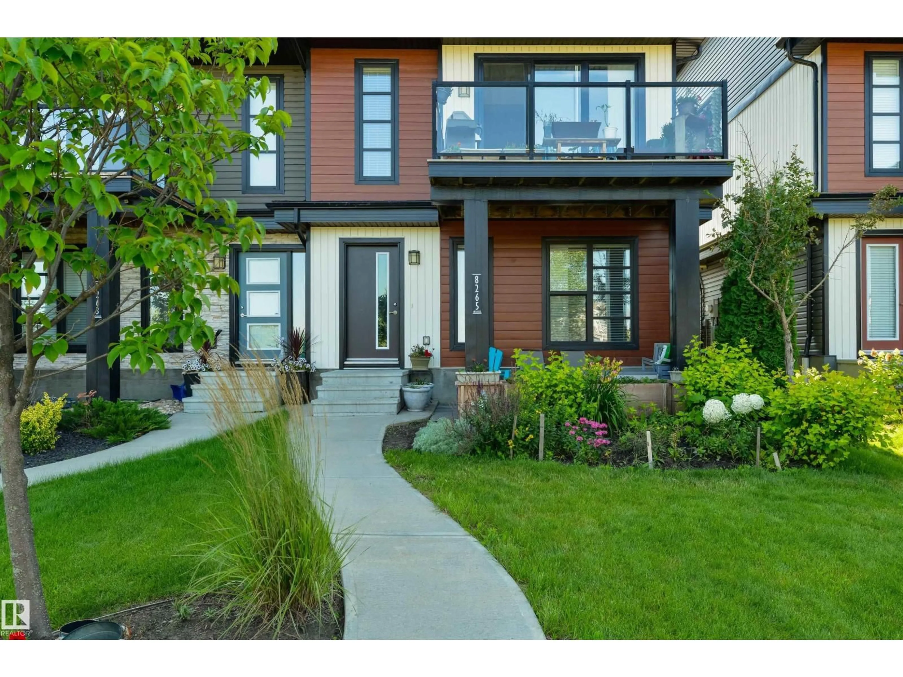 Home with brick exterior material, street for 8265 CHAPPELLE WY, Edmonton Alberta T6W3Y8