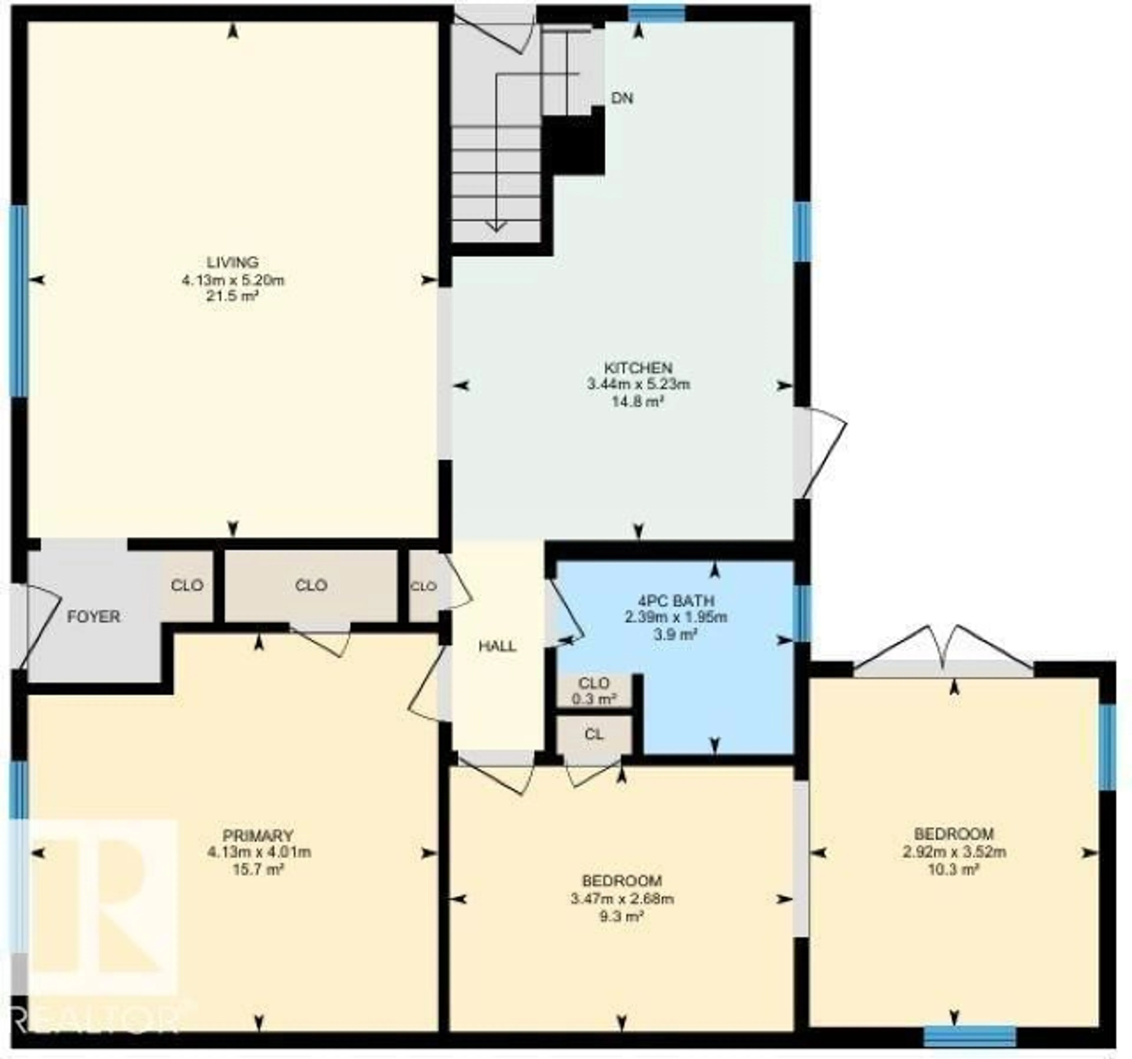 Floor plan for NW - 10834 134 ST, Edmonton Alberta T5M1H8