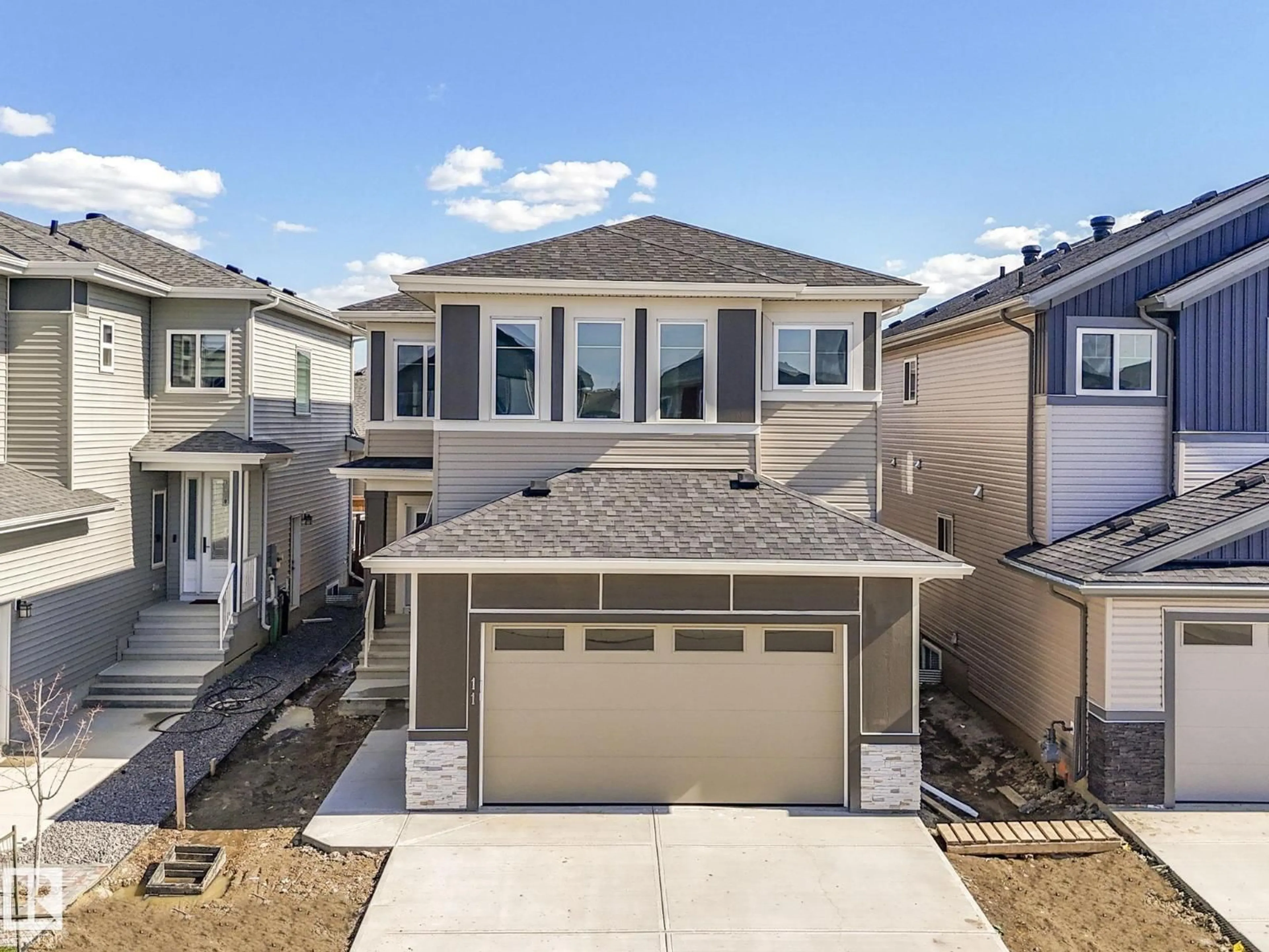 A pic from outside/outdoor area/front of a property/back of a property/a pic from drone, street for 11 DALQUIST BAY, Leduc Alberta T9E1N7
