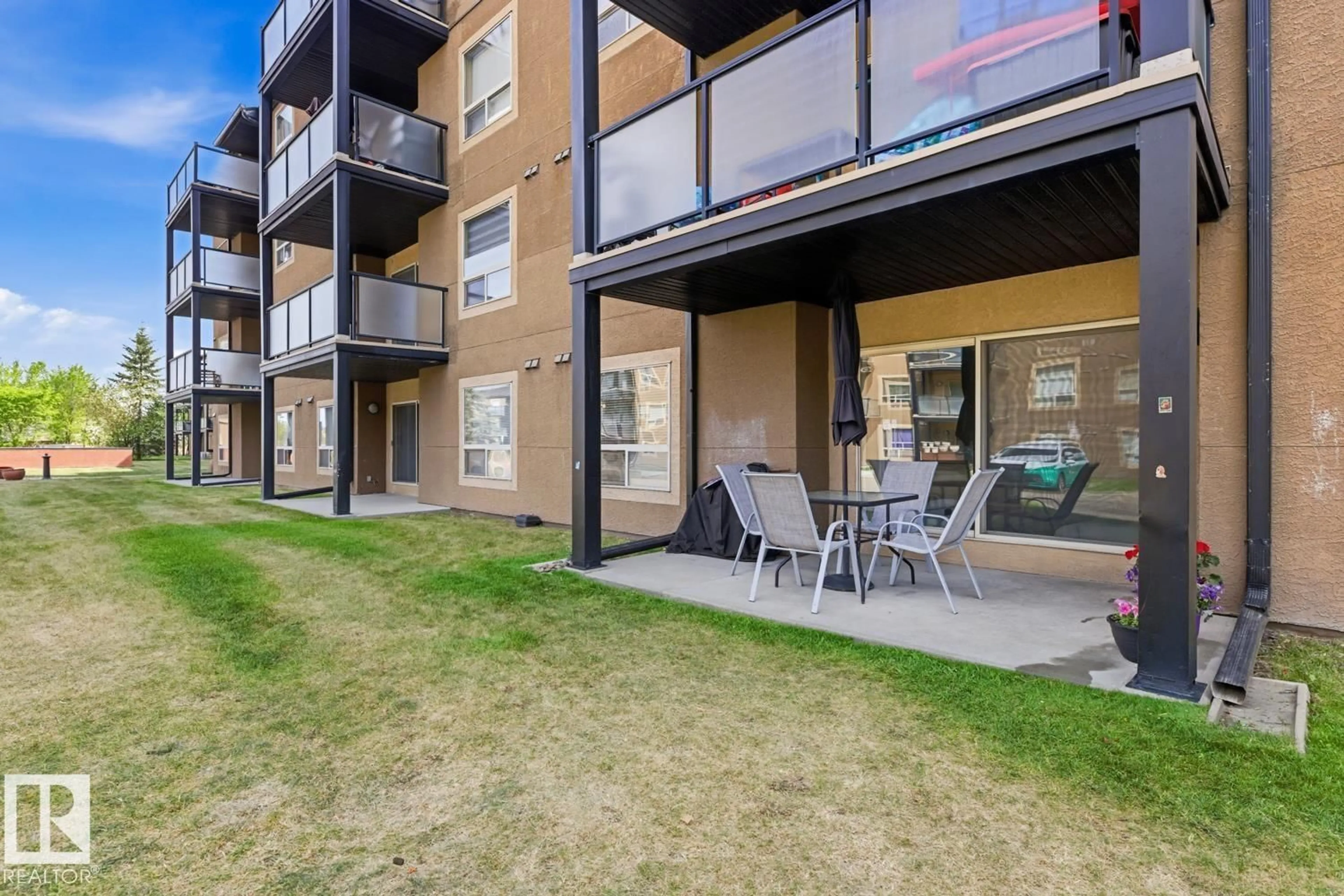 Patio, unknown for #106 - 13907 136 ST, Edmonton Alberta T6V1Y5