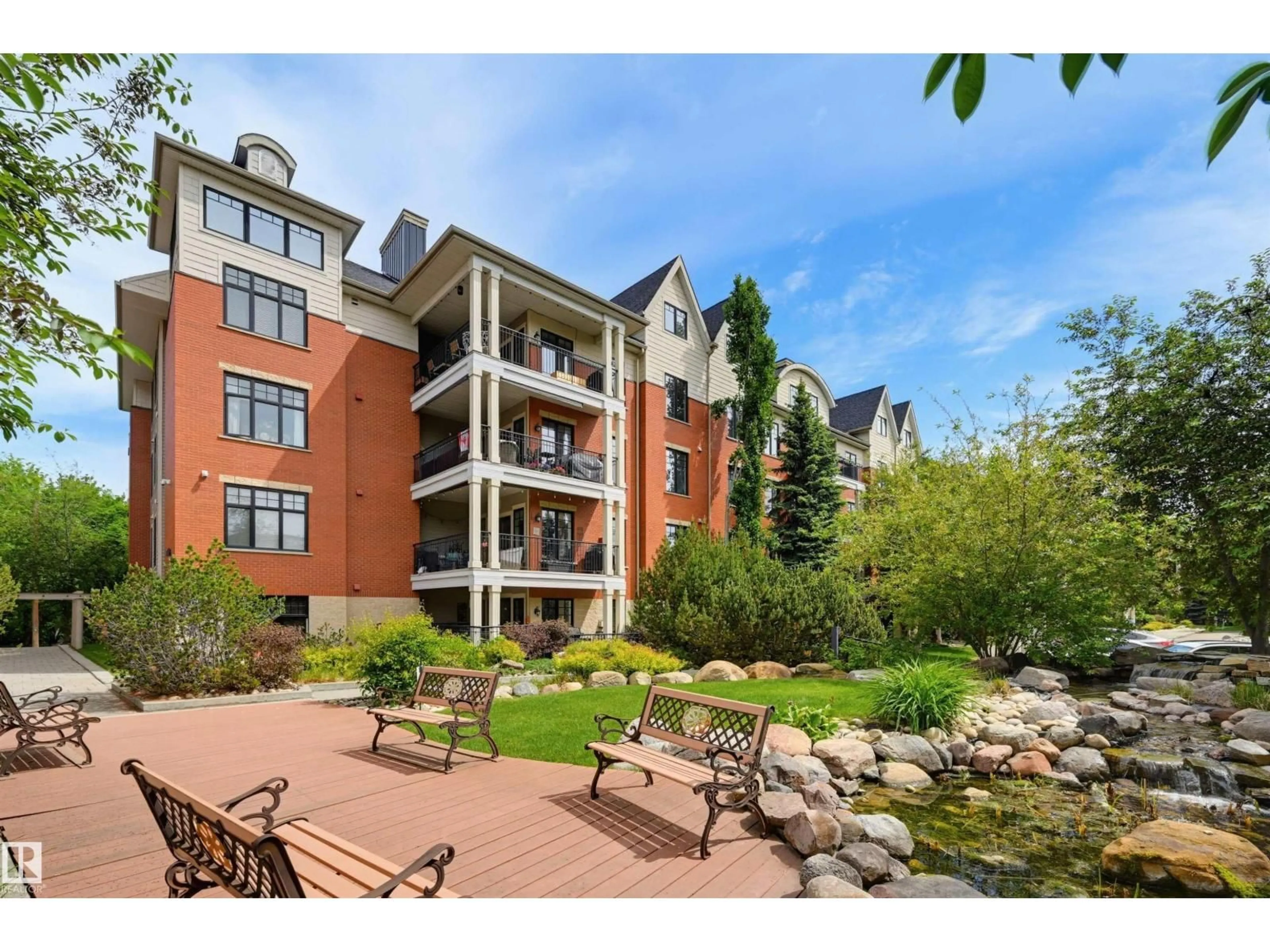 Patio, unknown for #301 - 9819 96A ST NW, Edmonton Alberta T6A4A2