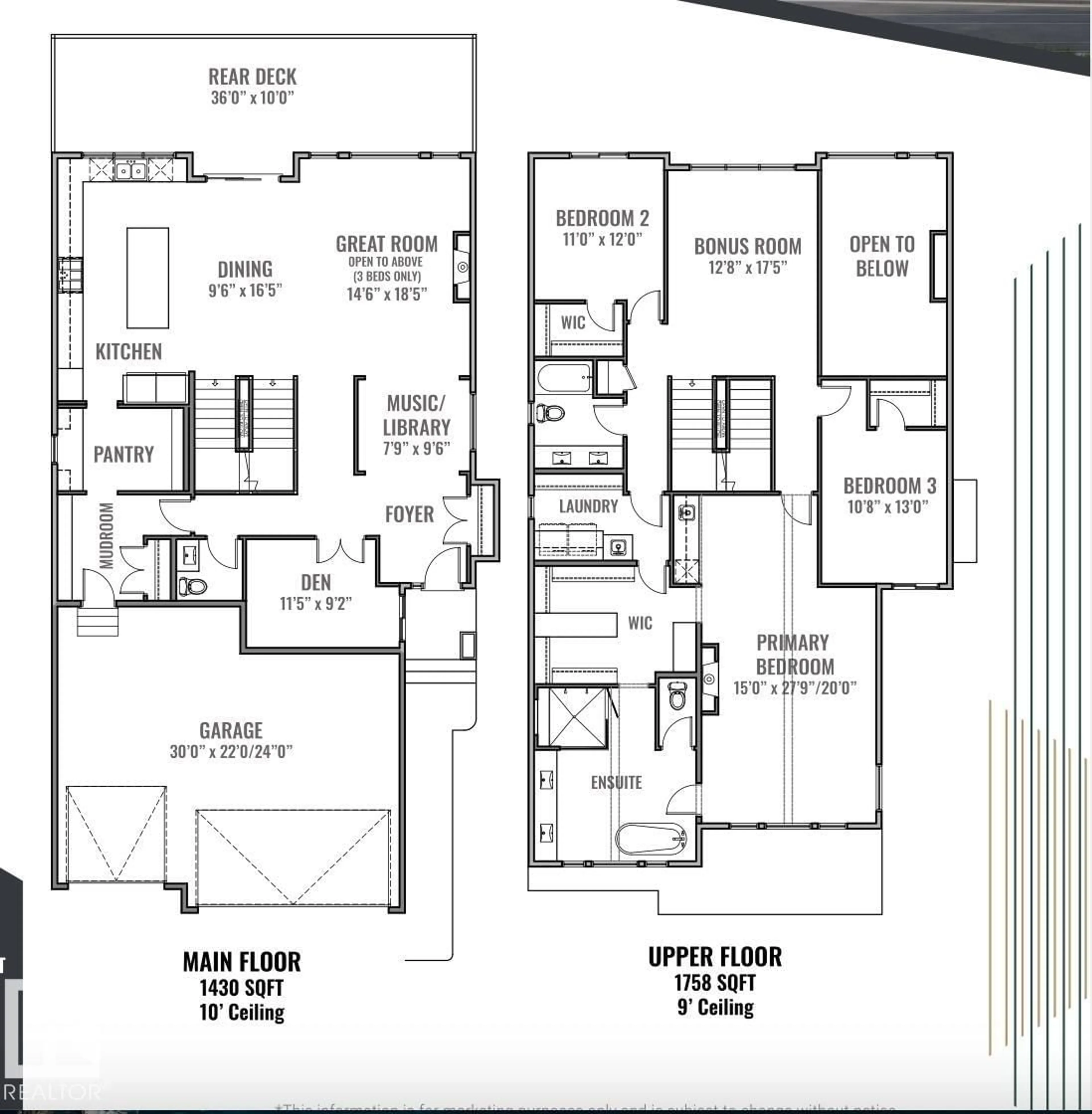 Floor plan for 25 BROOKSIDE DR, Sherwood Park Alberta T8H3B2