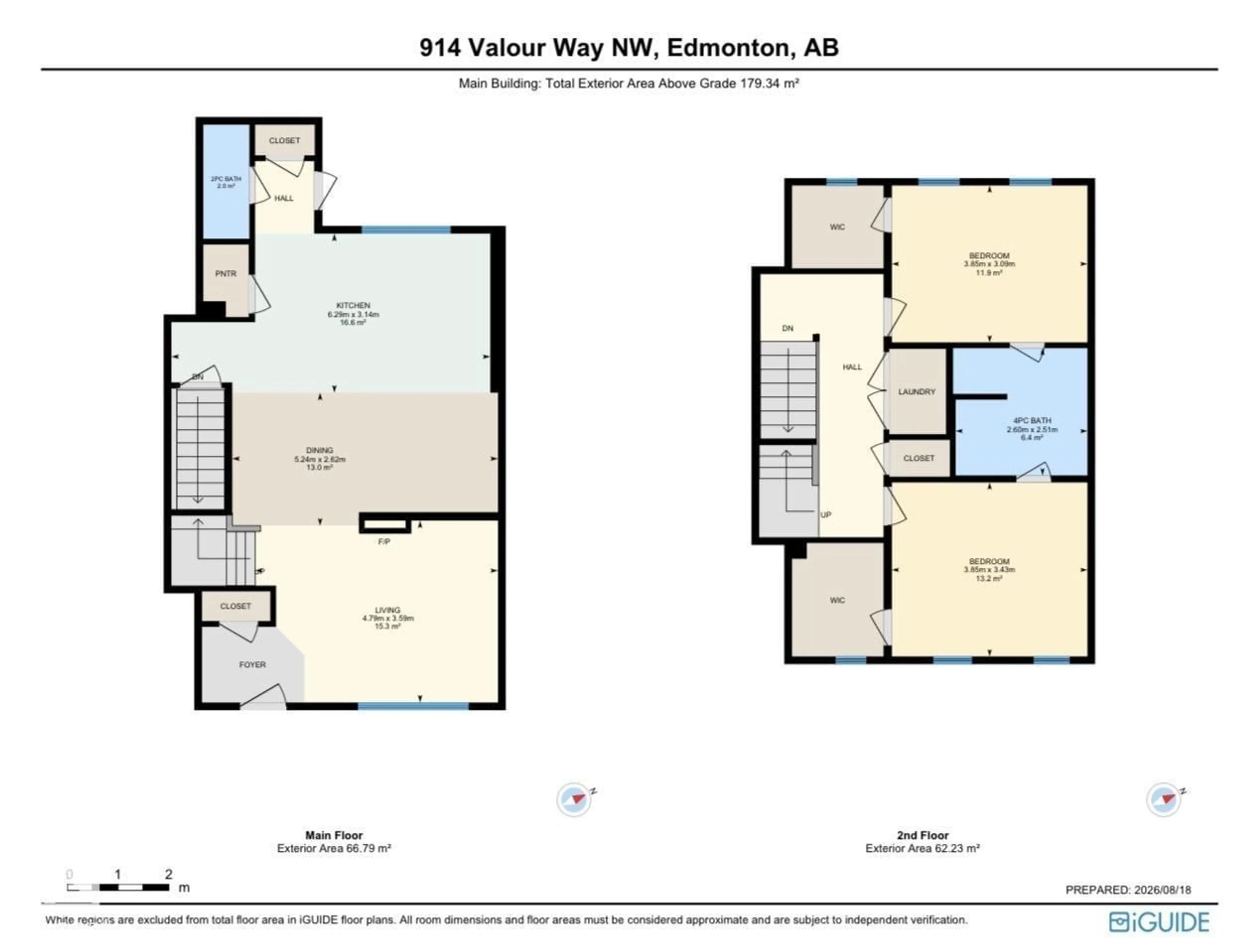 Floor plan for 914 VALOUR WY, Edmonton Alberta T5E6S1