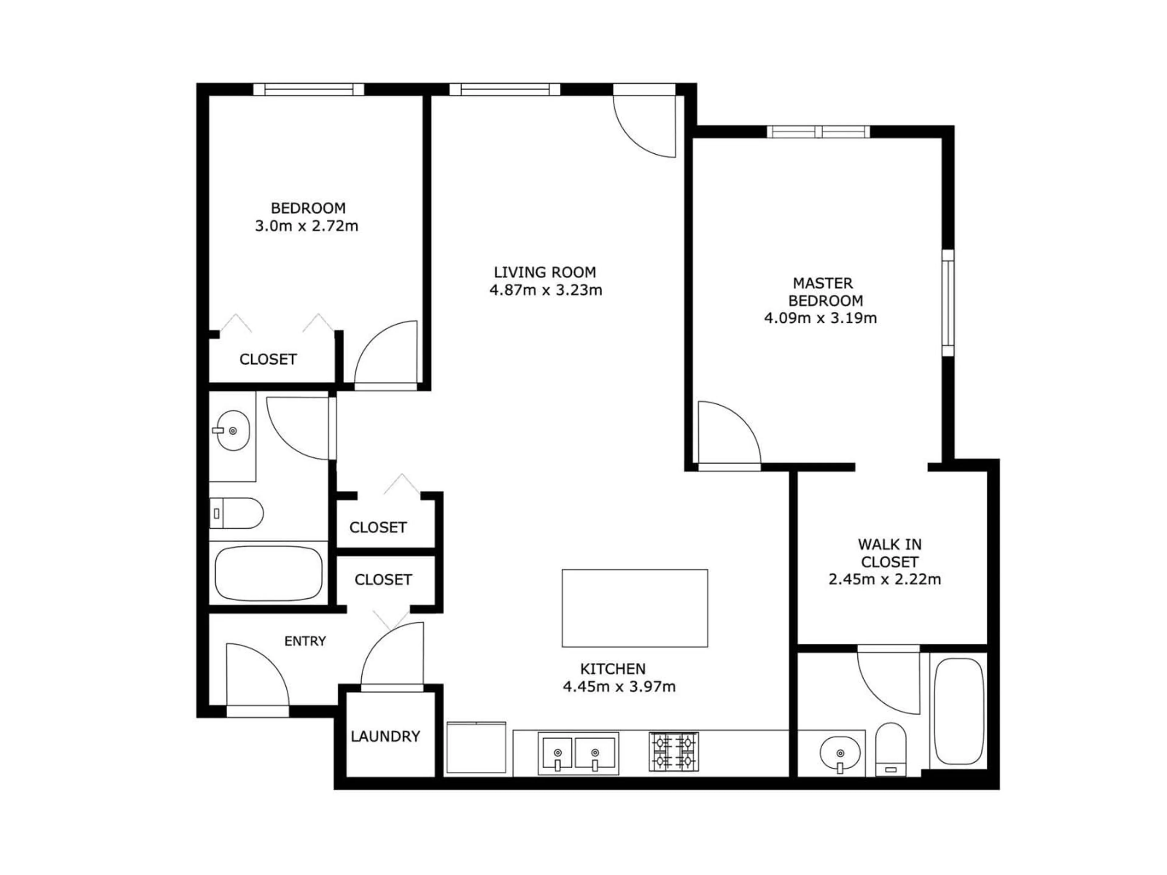 Floor plan for 110 9523 160 AV NW, Edmonton Alberta T5Z0N1