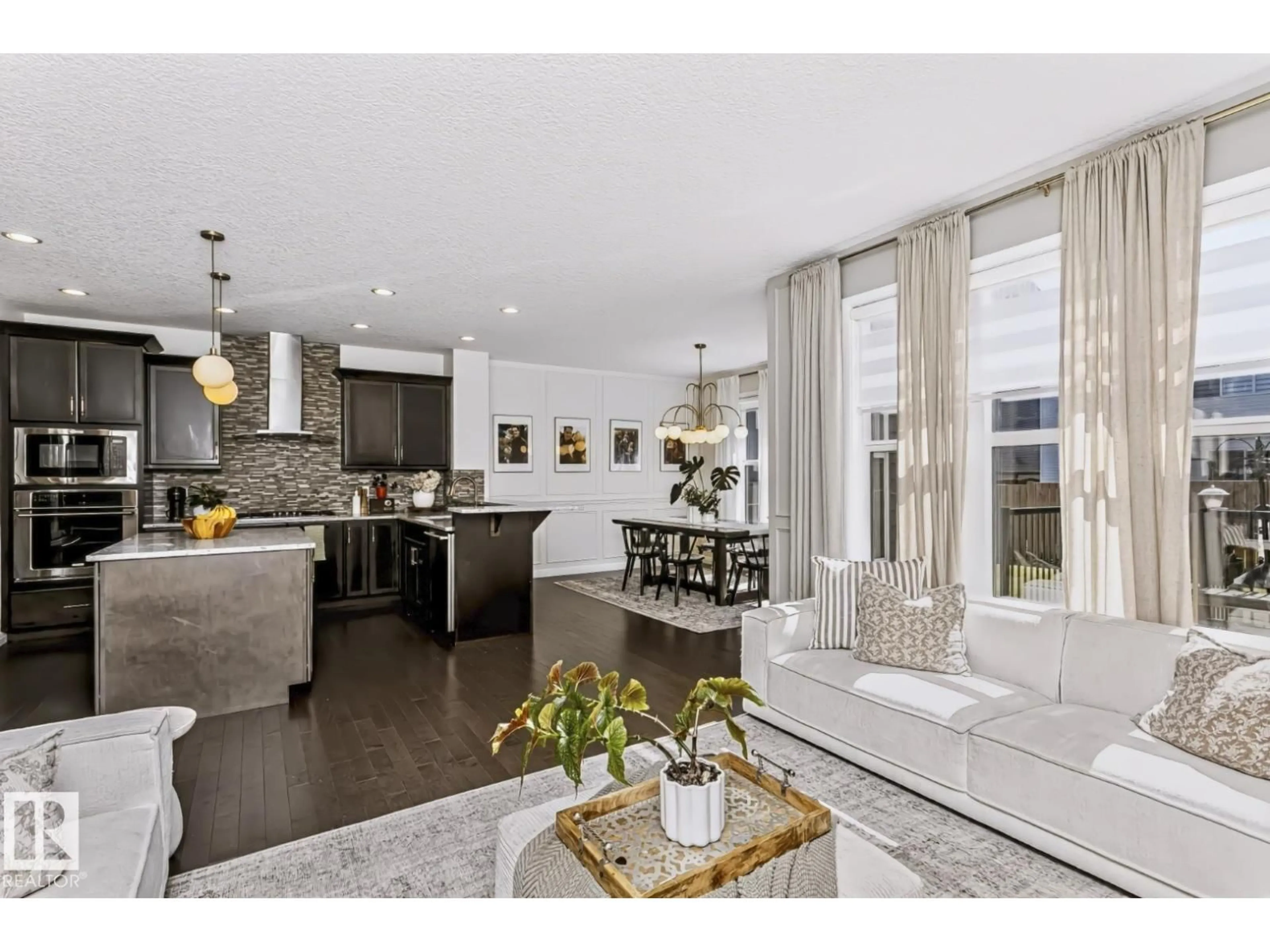 Open concept kitchen, unknown for 22713 94A AV, Edmonton Alberta T5T7B2