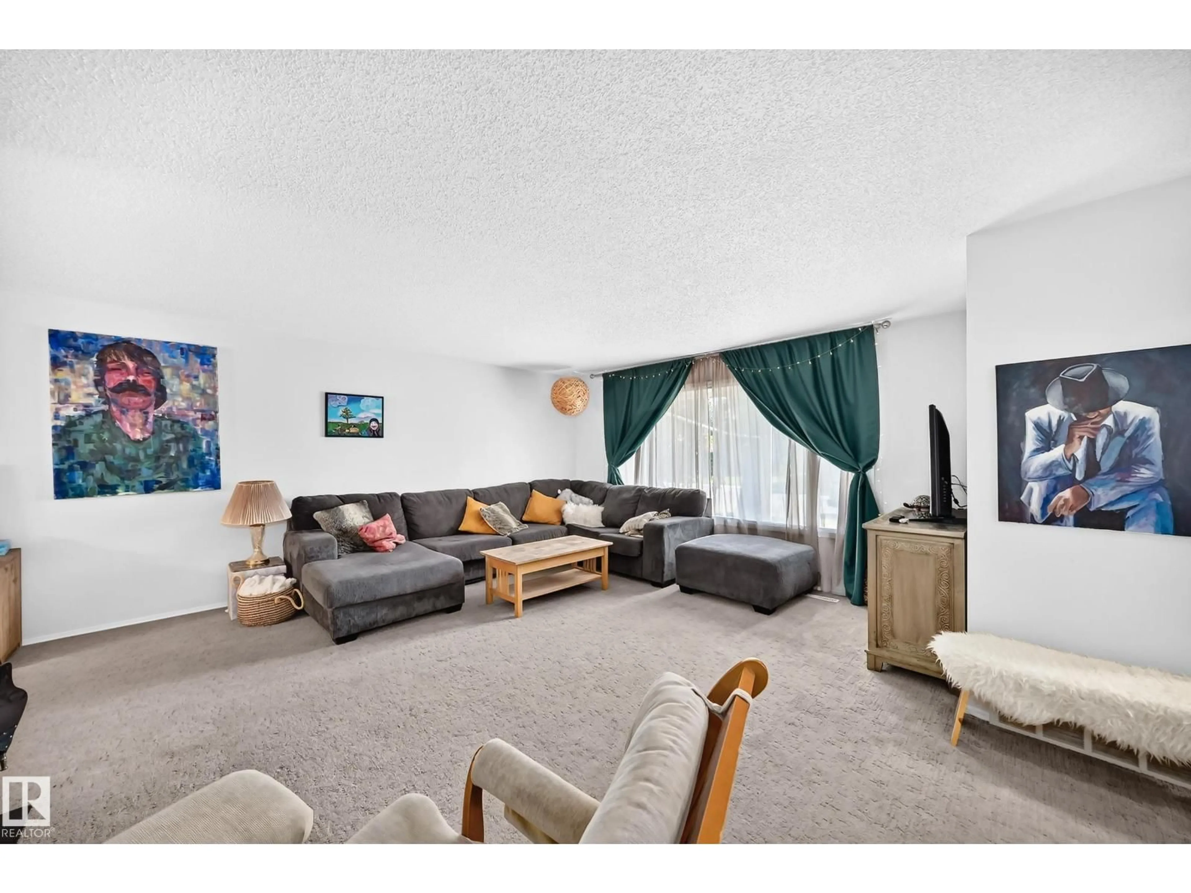 Living room with furniture, unknown for 3516 117A ST NW, Edmonton Alberta T6J1V4