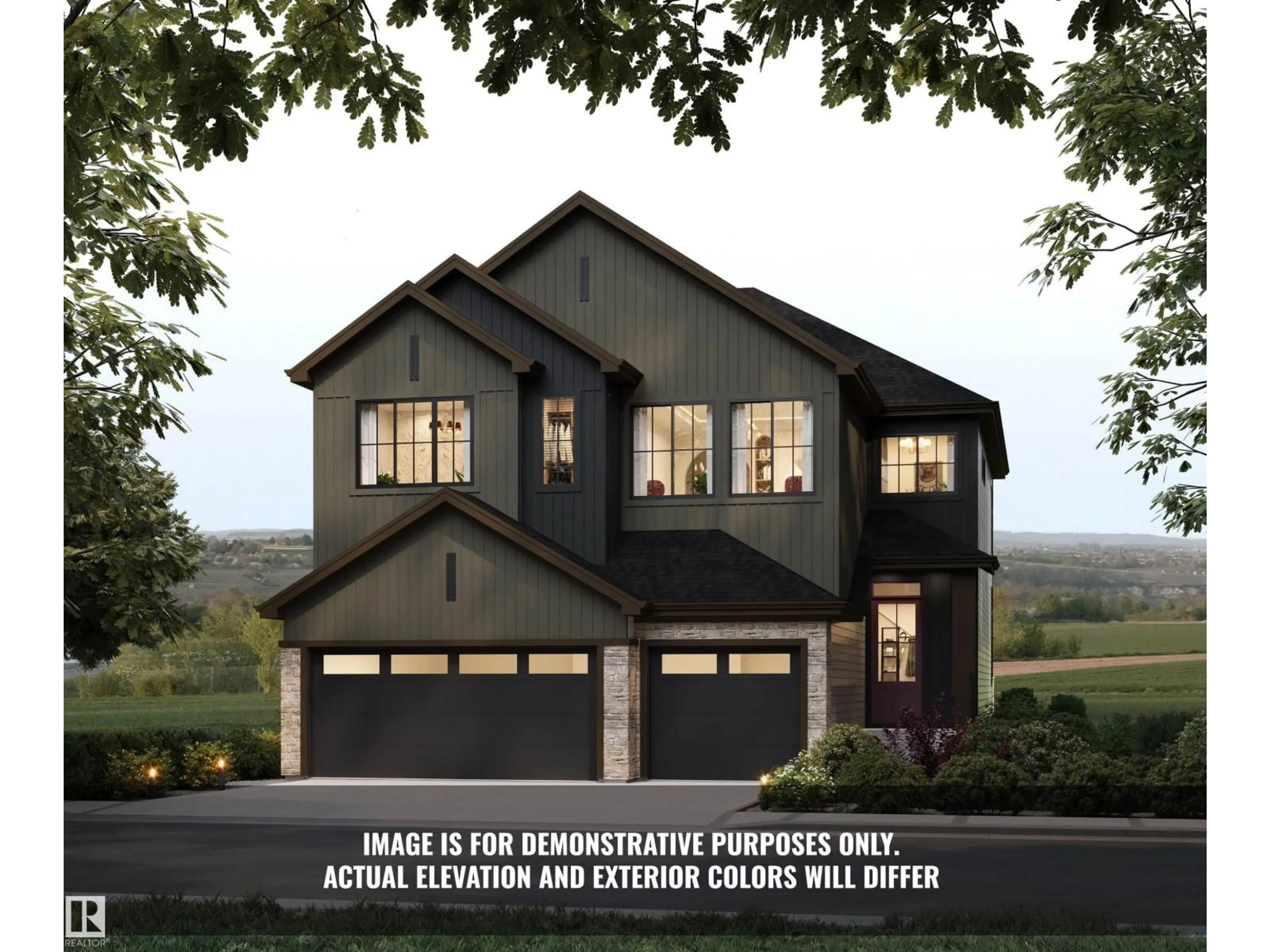 Home with vinyl exterior material, street for 41 BROOKSIDE, Sherwood Park Alberta T8H3B2