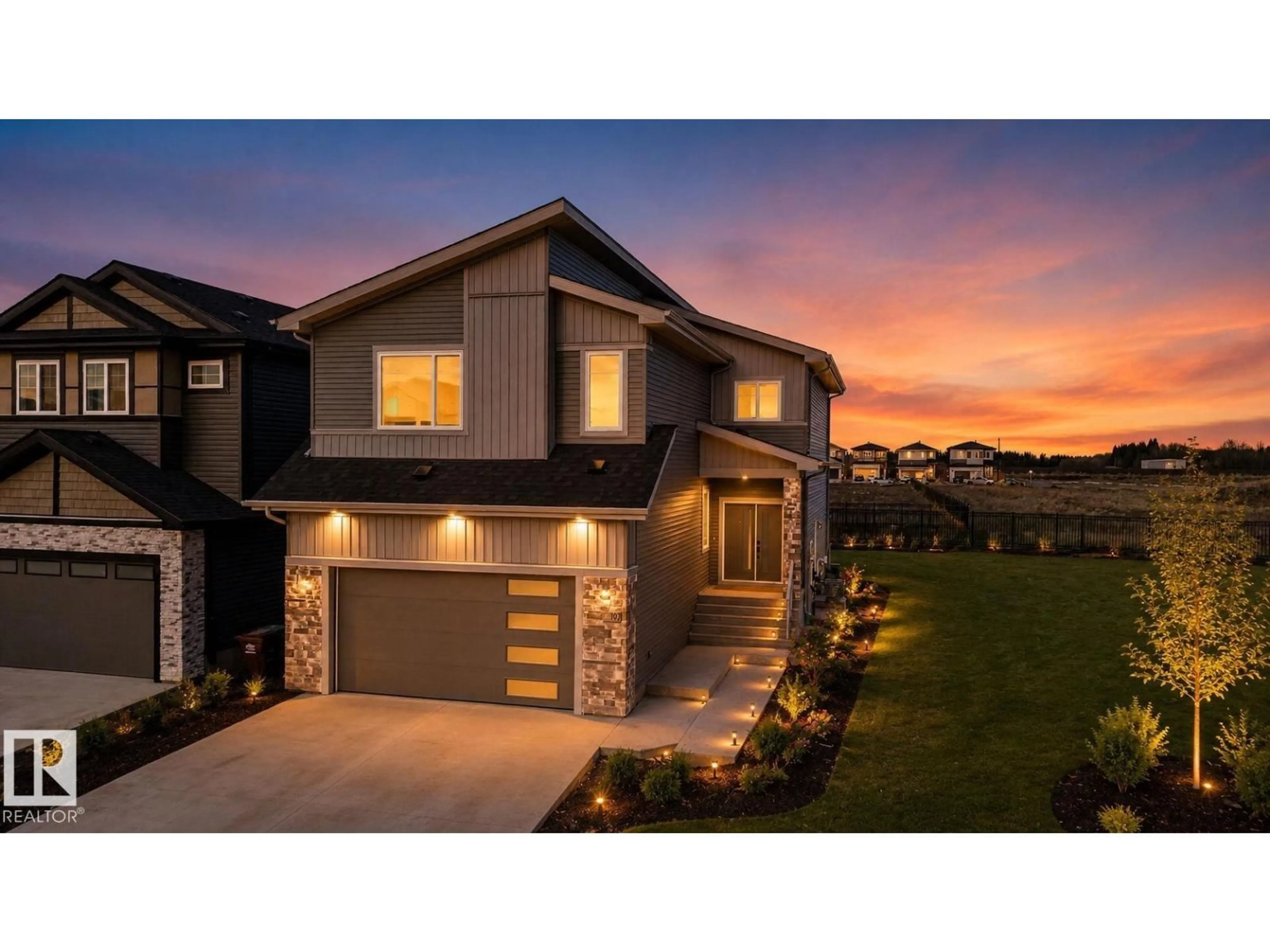 Home with brick exterior material, street for 102 ELDRIDGE PT, St. Albert Alberta T8N8C3