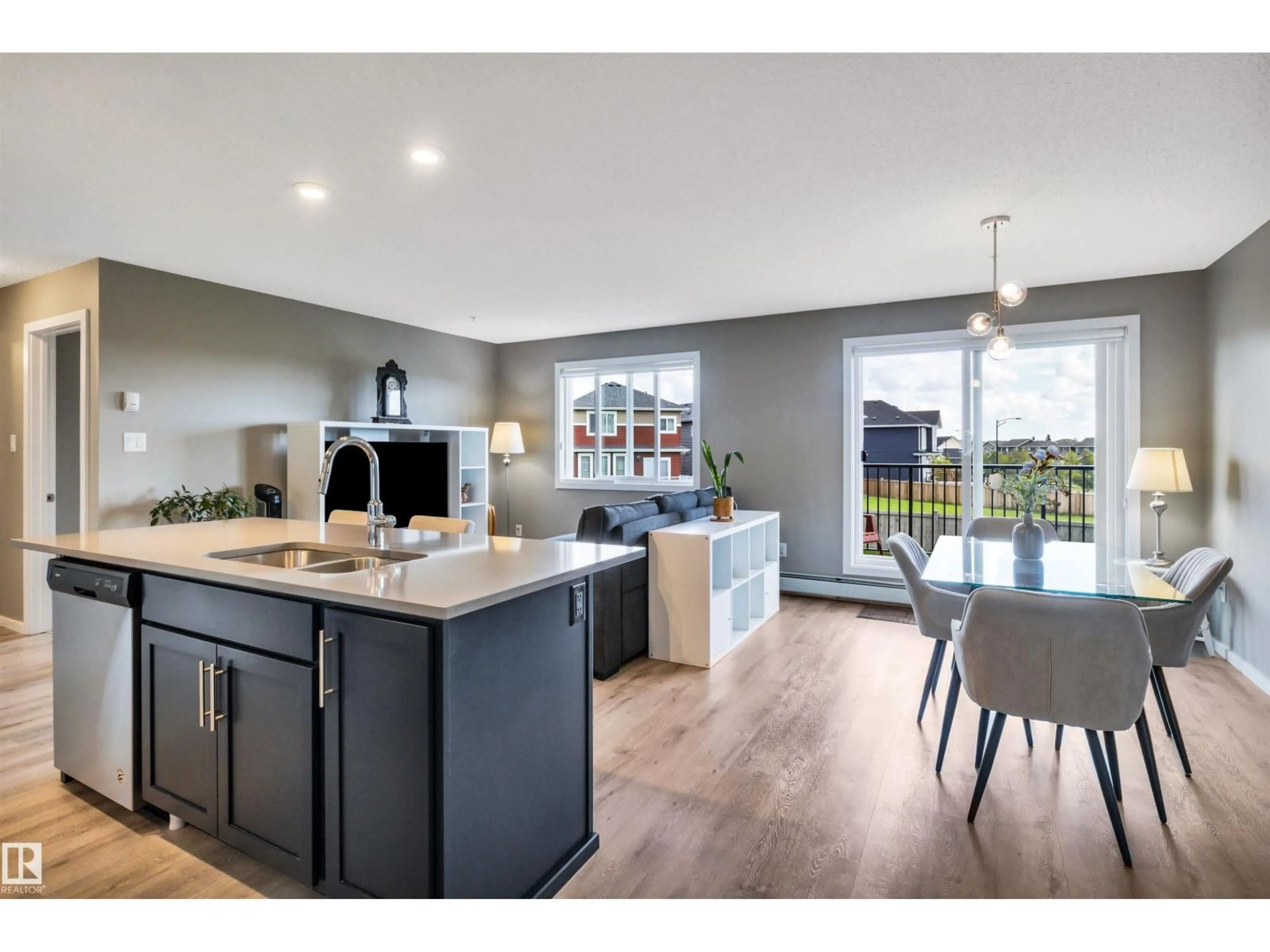 Open concept kitchen, unknown for 148 - 226 EBBERS BV, Edmonton Alberta T5Y4A4