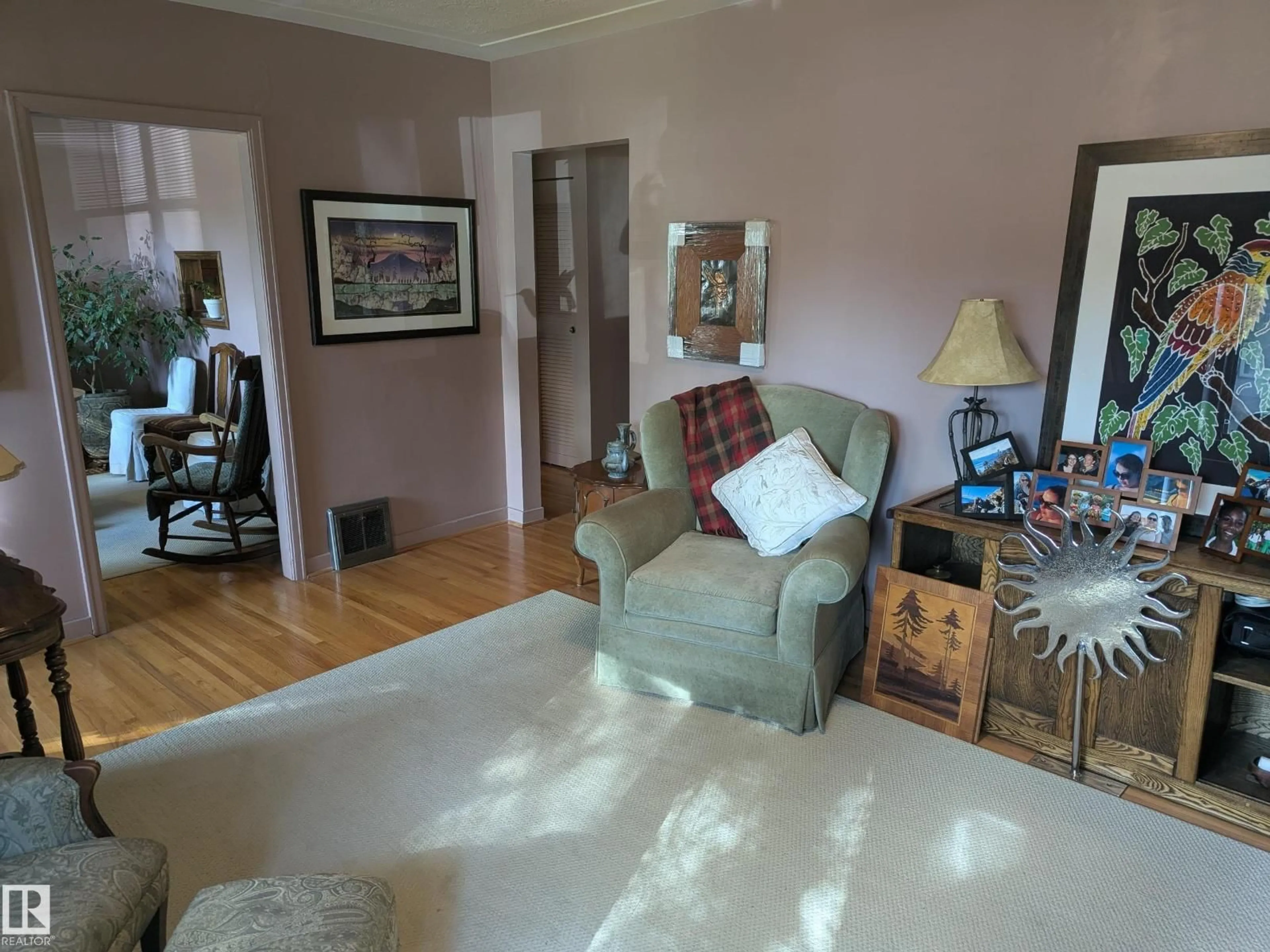 Living room with furniture, unknown for 6551 112A ST, Edmonton Alberta T6H4R4