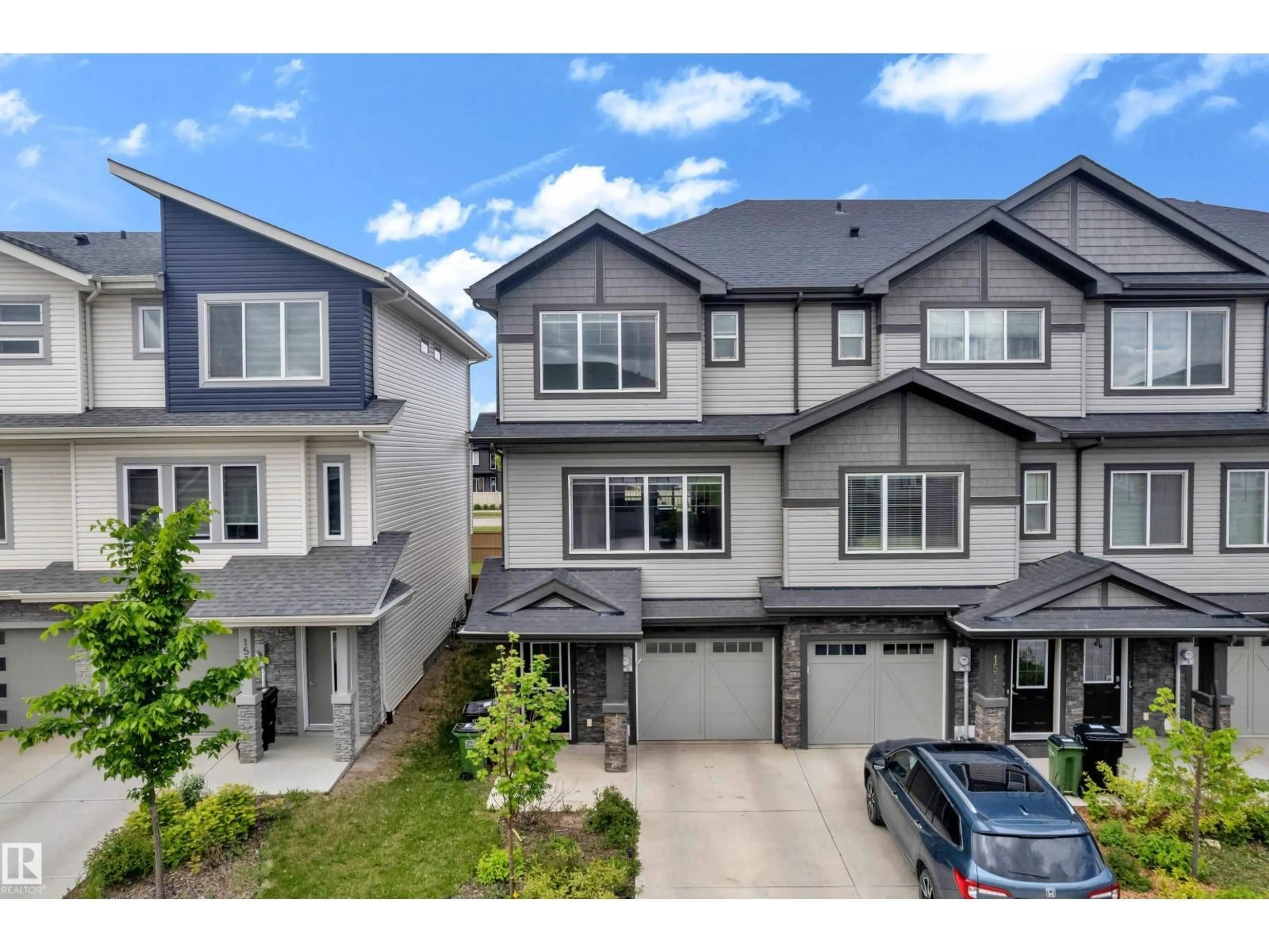 A pic from outside/outdoor area/front of a property/back of a property/a pic from drone, street for SW - 1534 157 ST, Edmonton Alberta T6W4J8